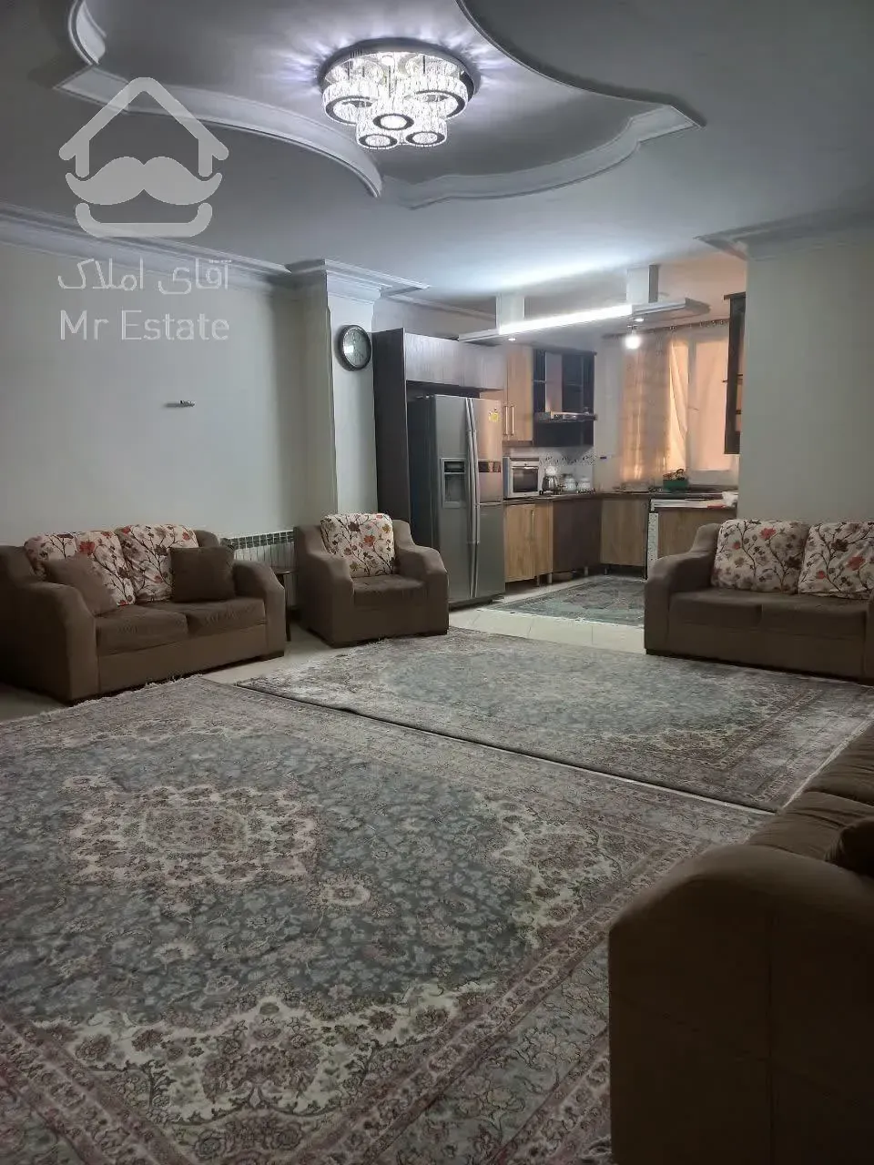 75متری/دوخوابه/آسانسور دار/دامپزشکی