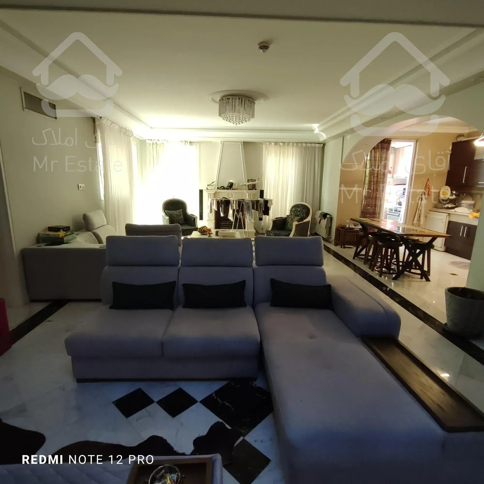 سعادت آباد ۱۳۵متر ۳خواب خوش نقشه