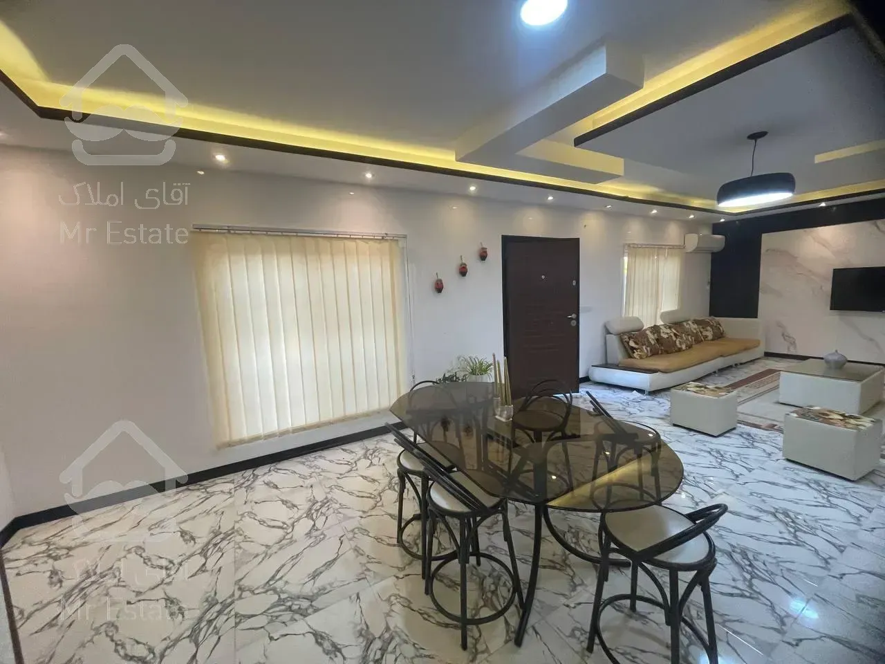 ویلا فلت مبله/دیزاین شیک/سازه اصولی