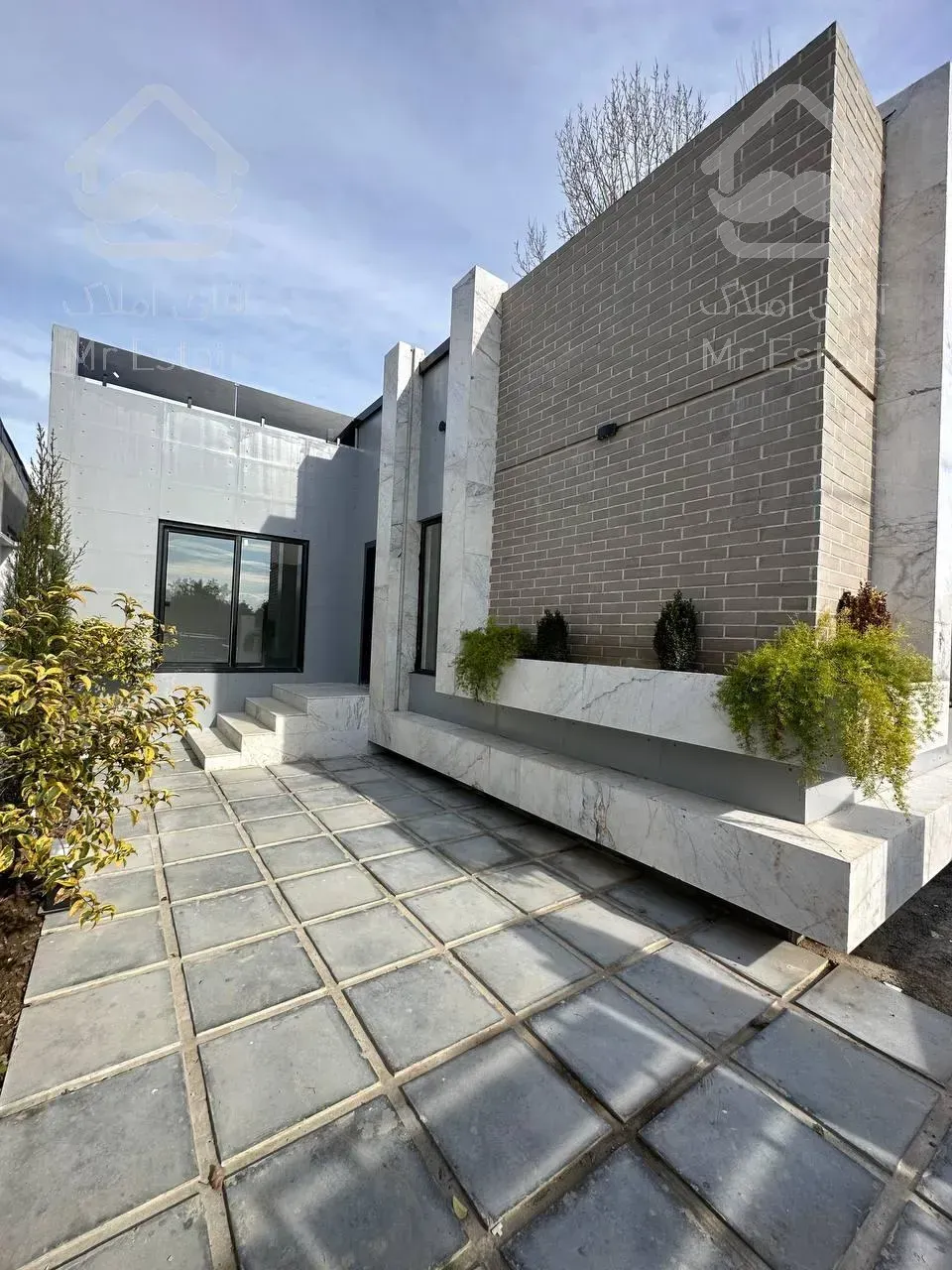 ویلا فلت مینیمال/سازه مدرن/شیک و نقلی