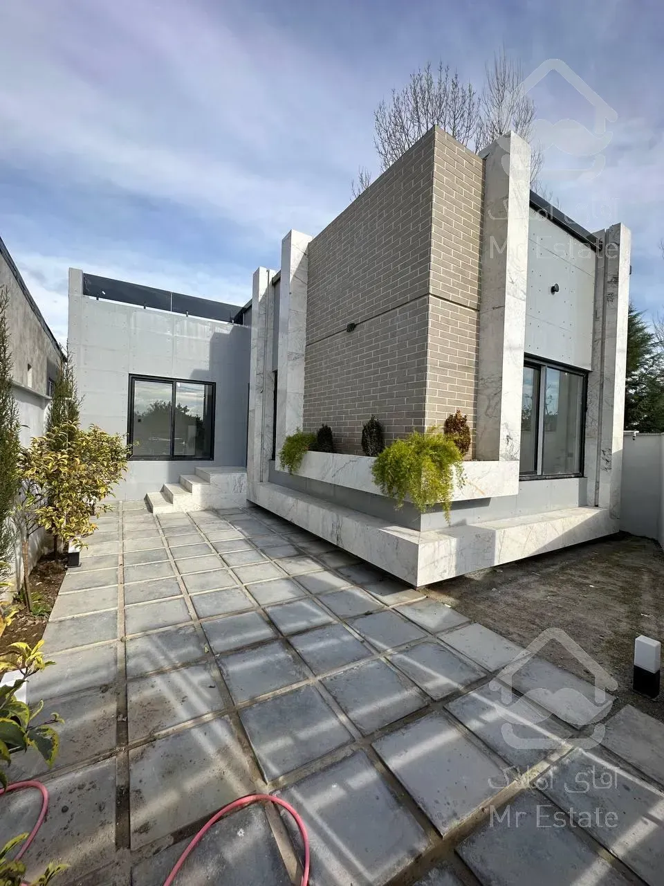 ویلا فلت مینیمال/سازه مدرن/شیک و نقلی