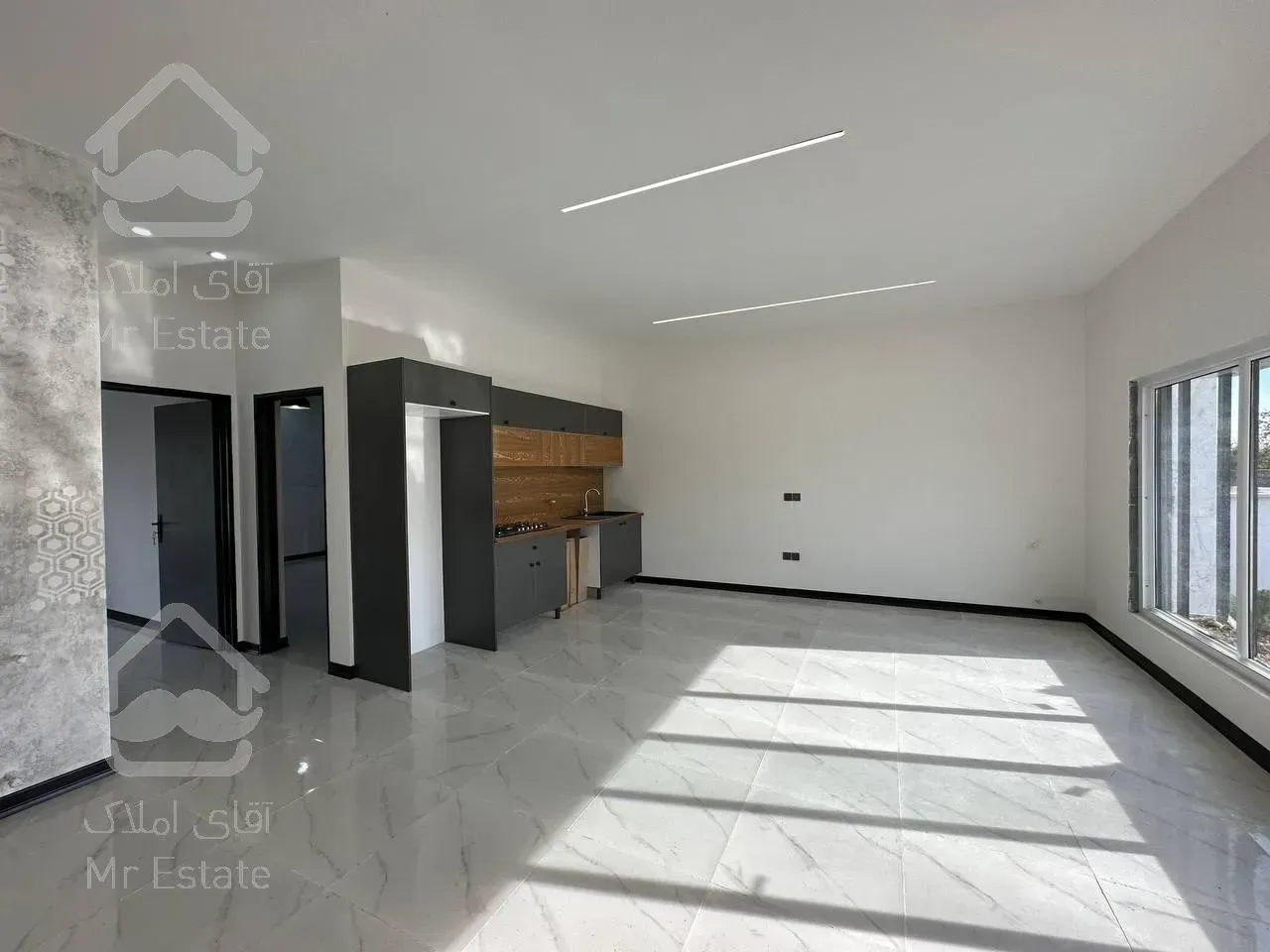 ویلا فلت مدرن/منطقه ای سرسبز/سازه مهندسی