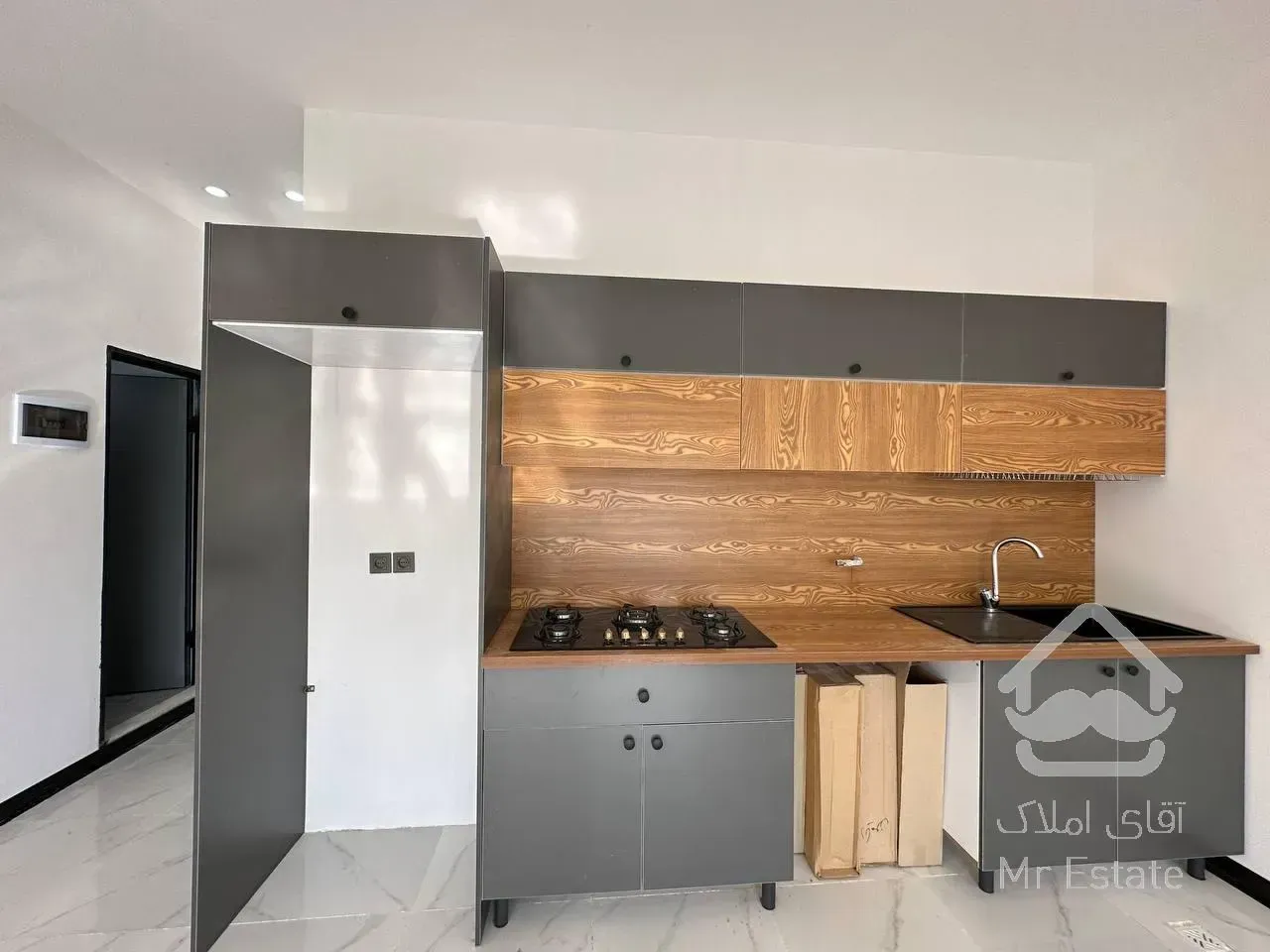 ویلا فلت مدرن/منطقه ای سرسبز/سازه مهندسی