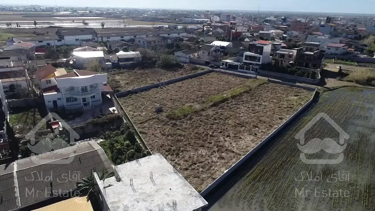زمین قابل ساخت/دیوارکشی شده/انشعابات و مدارک تکمیل