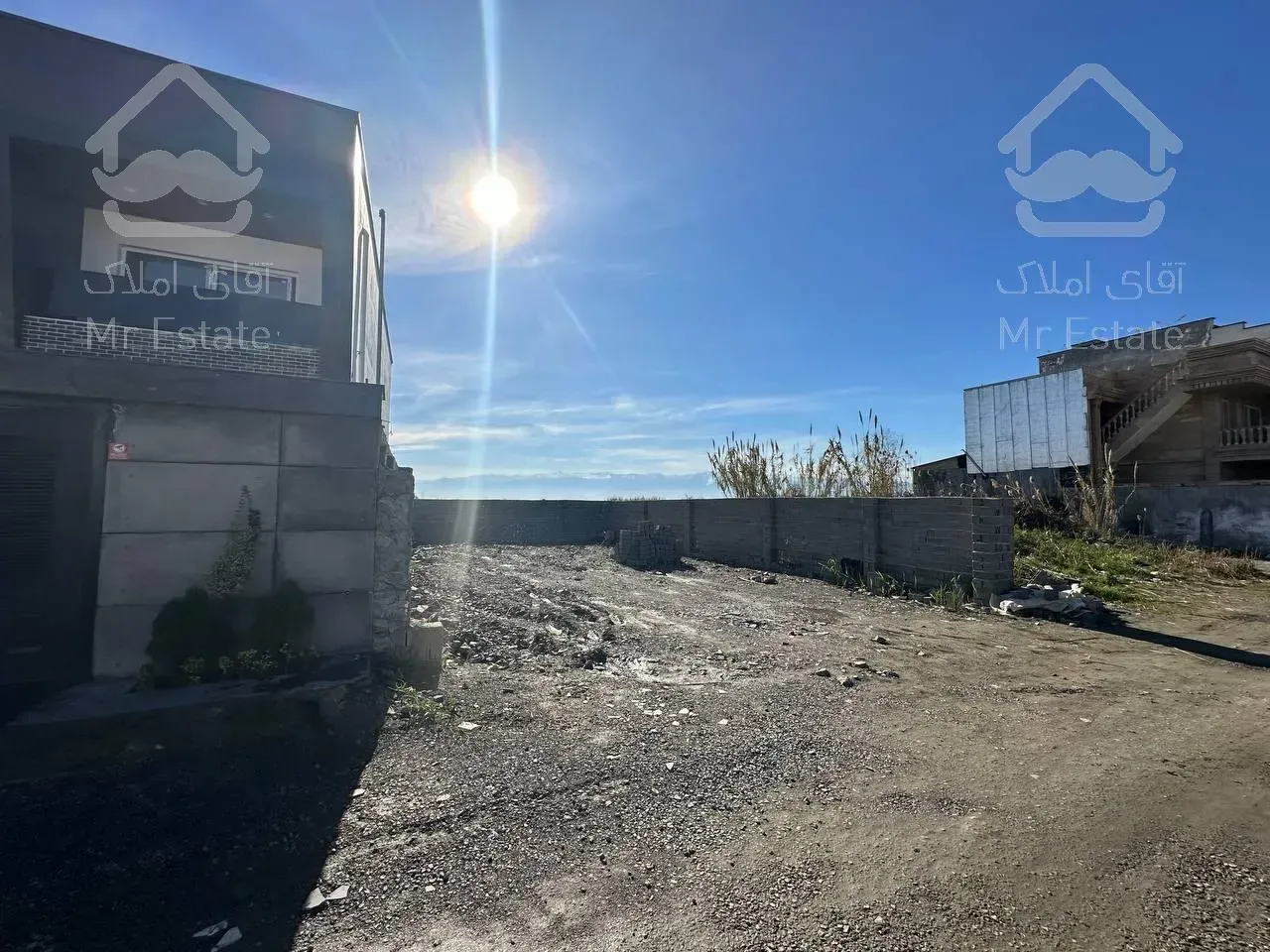 زمین قابل ساخت در منطقه ساحلی محمودآباد