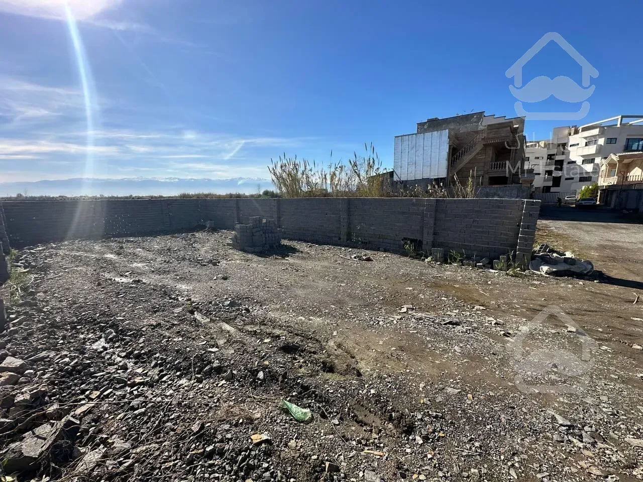 زمین قابل ساخت در منطقه ساحلی محمودآباد