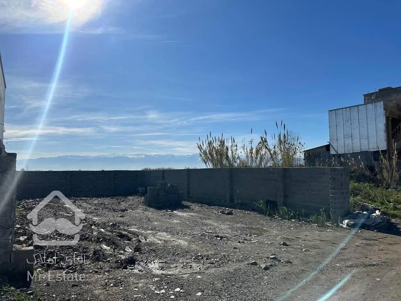 زمین قابل ساخت در منطقه ساحلی محمودآباد