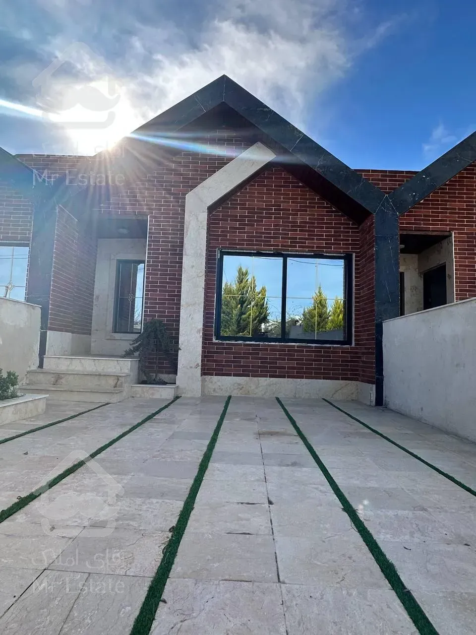 ویلا فلت مینیمال/ساخت با متریال درجه یک