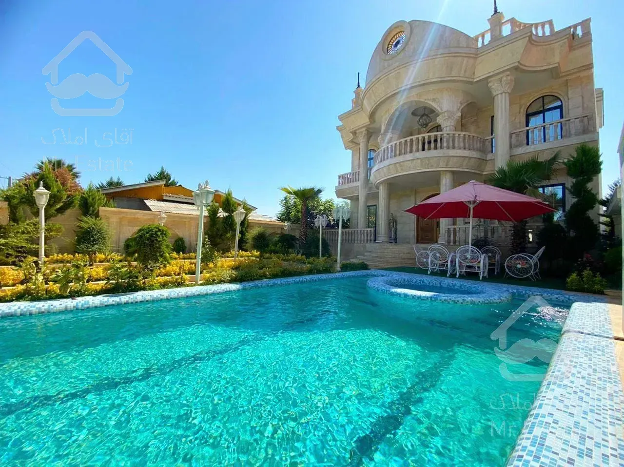 فروش کاخ ویلا ۷۰۰ متری در چمستان