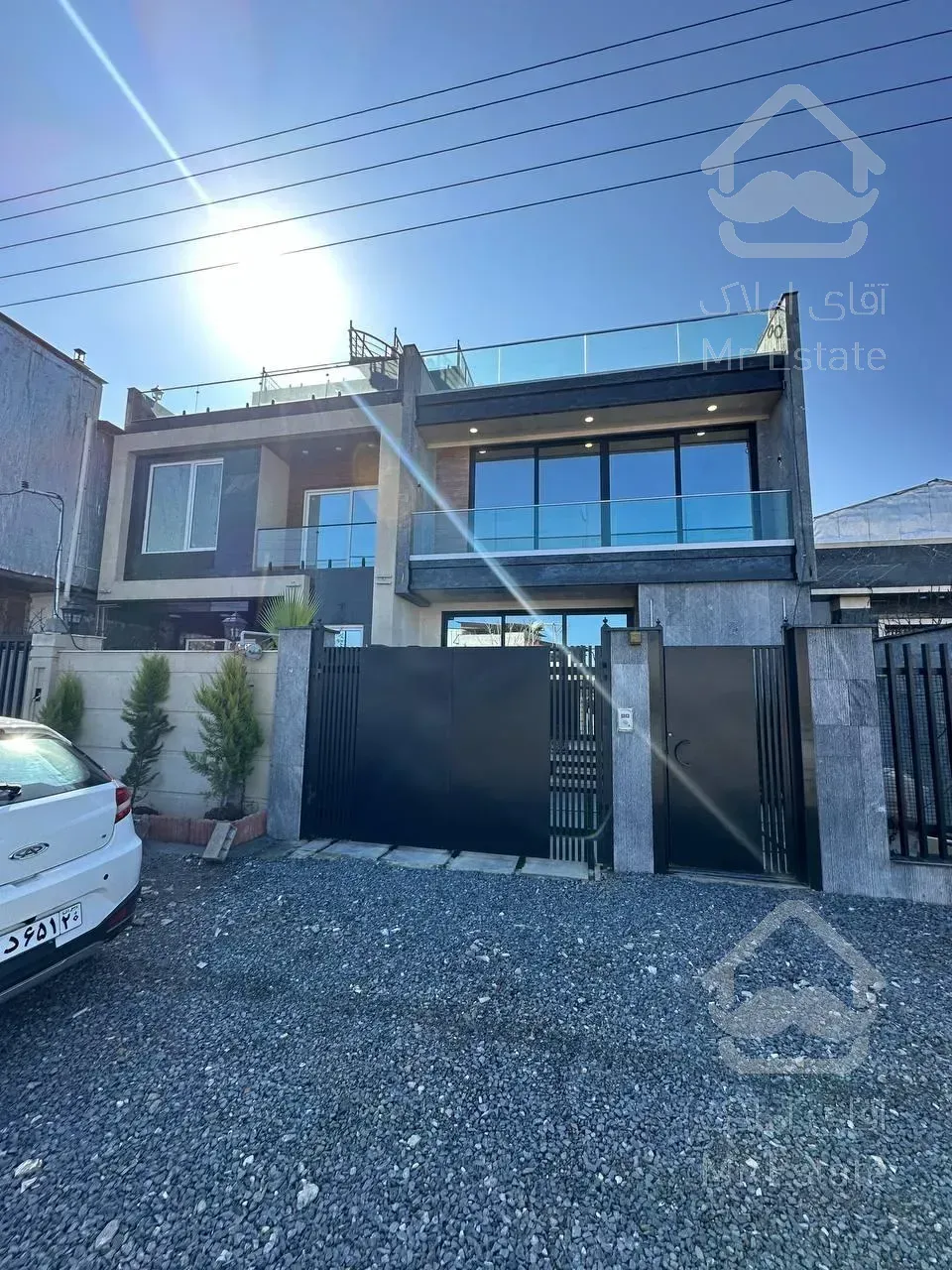 ویلا استخردار با روفگاردن ویو ابدی/مدارک کامل