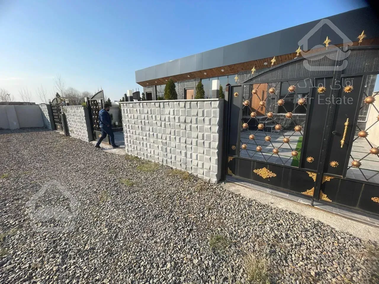 ویلا فلت خوش نقشه/نما مدرن/مهندسی ساز