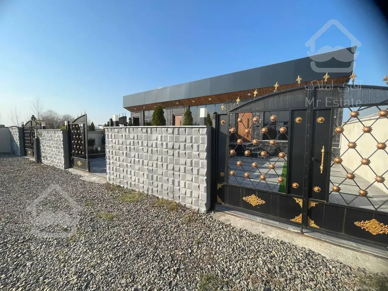 ویلا فلت خوش نقشه/نما مدرن/مهندسی ساز