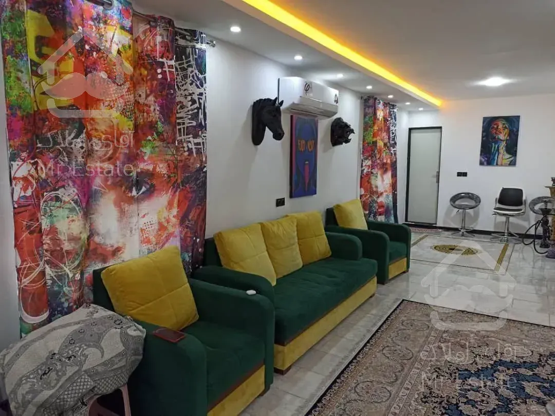 ویلا فلت مبله/باربیکیو/نما سنگ/۲ خوابه