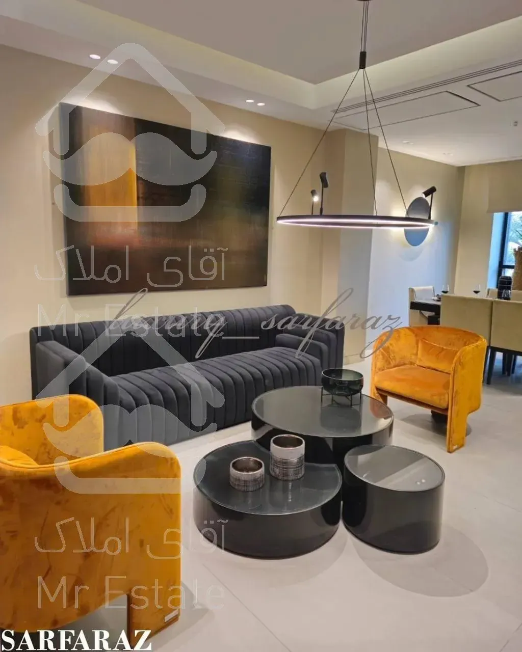 سعادت آباد 115متر 2خواب پلان مهندسی