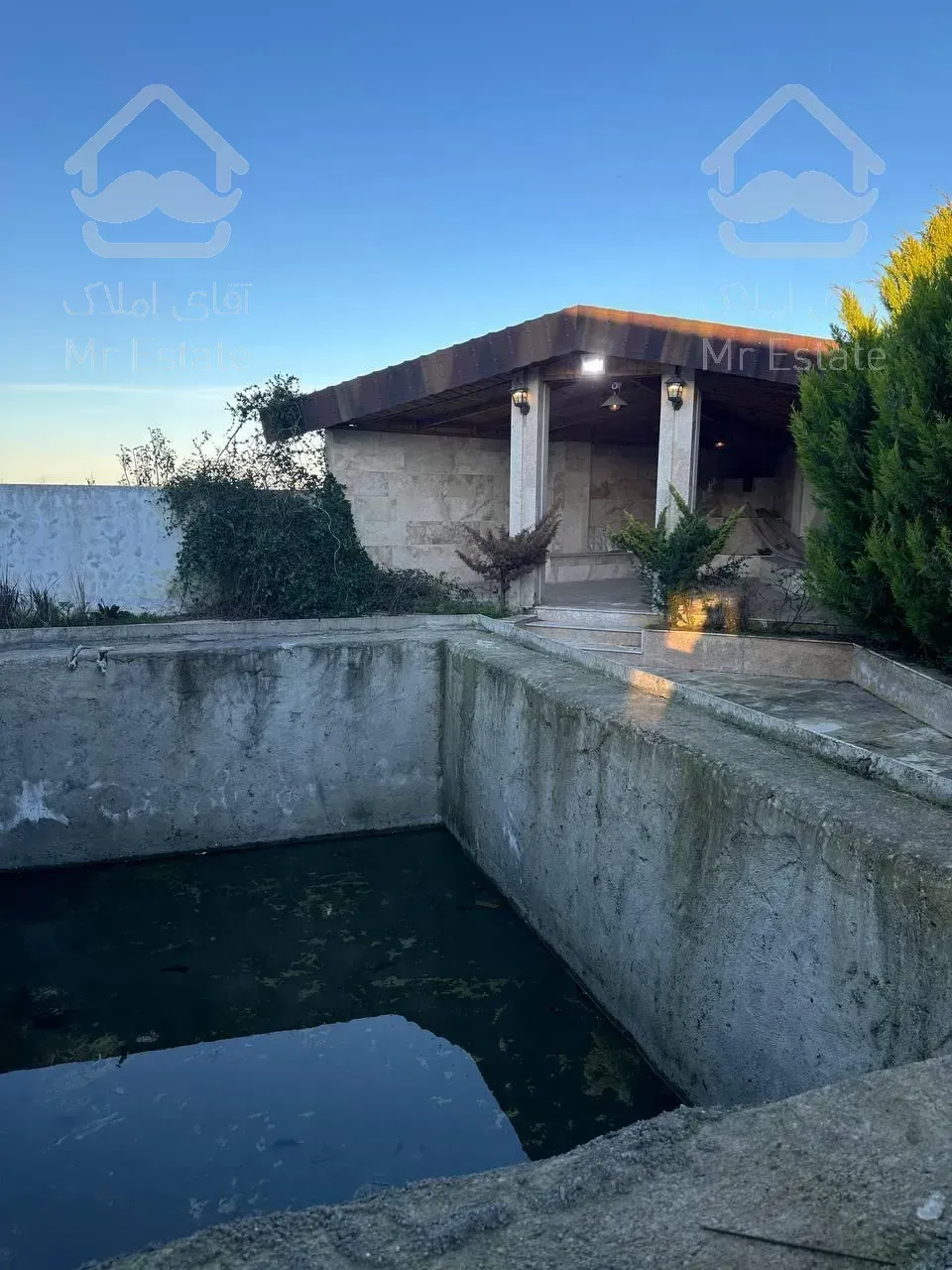 ویلا باغ680متری استخر/آبنما/آلاچیق/تراس/حیاط سرسبز