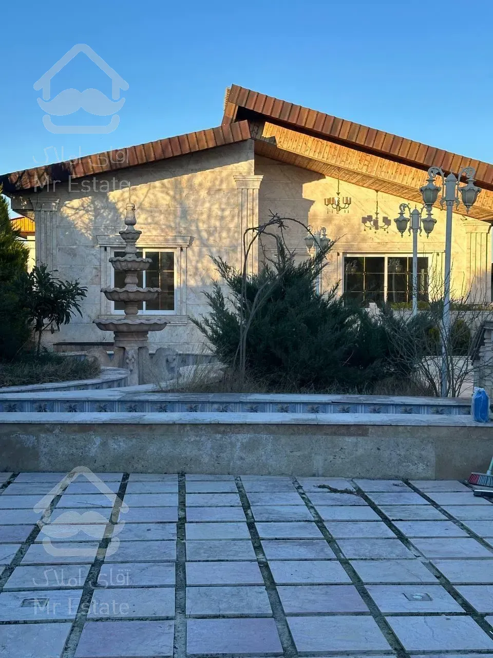 ویلا باغ680متری استخر/آبنما/آلاچیق/تراس/حیاط سرسبز