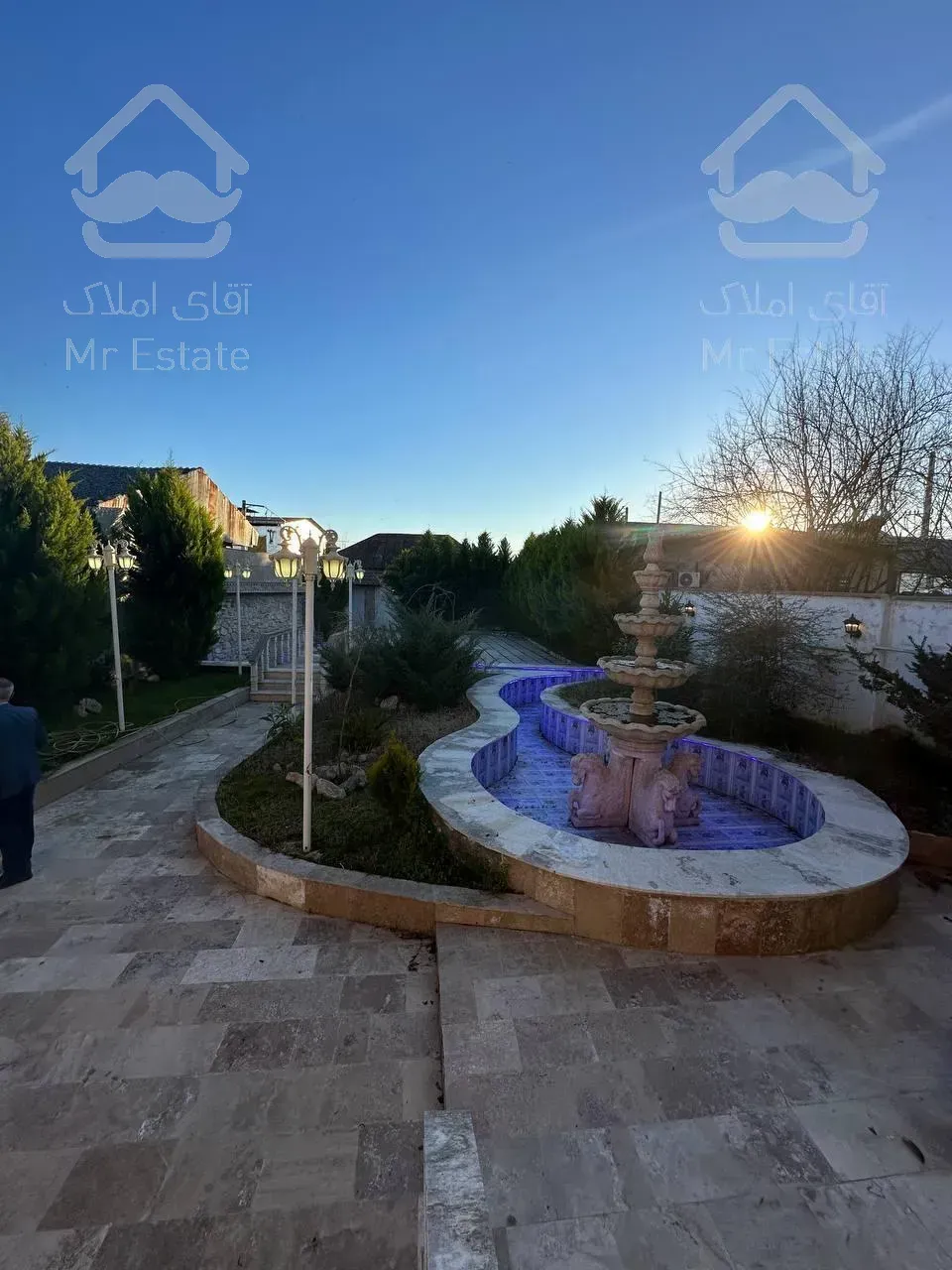 ویلا باغ680متری استخر/آبنما/آلاچیق/تراس/حیاط سرسبز