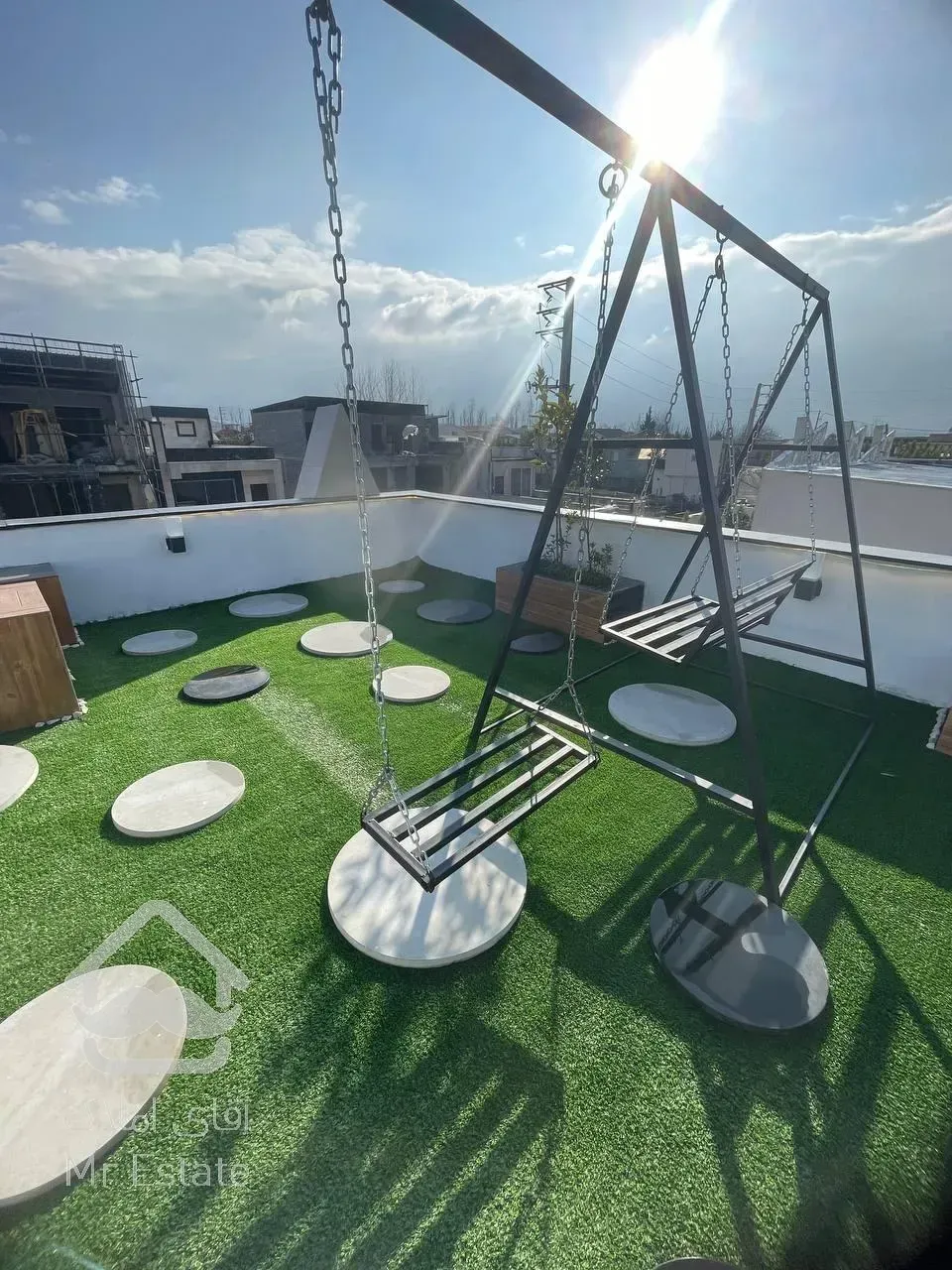 دوبلکس نوساز/روفگاردن/۳ خواب مستر