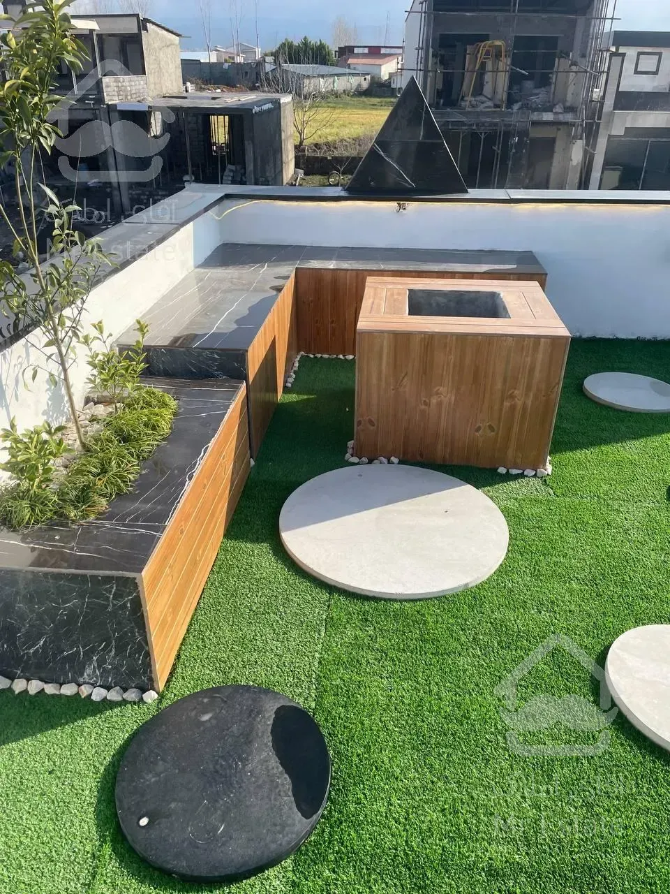 دوبلکس نوساز/روفگاردن/۳ خواب مستر