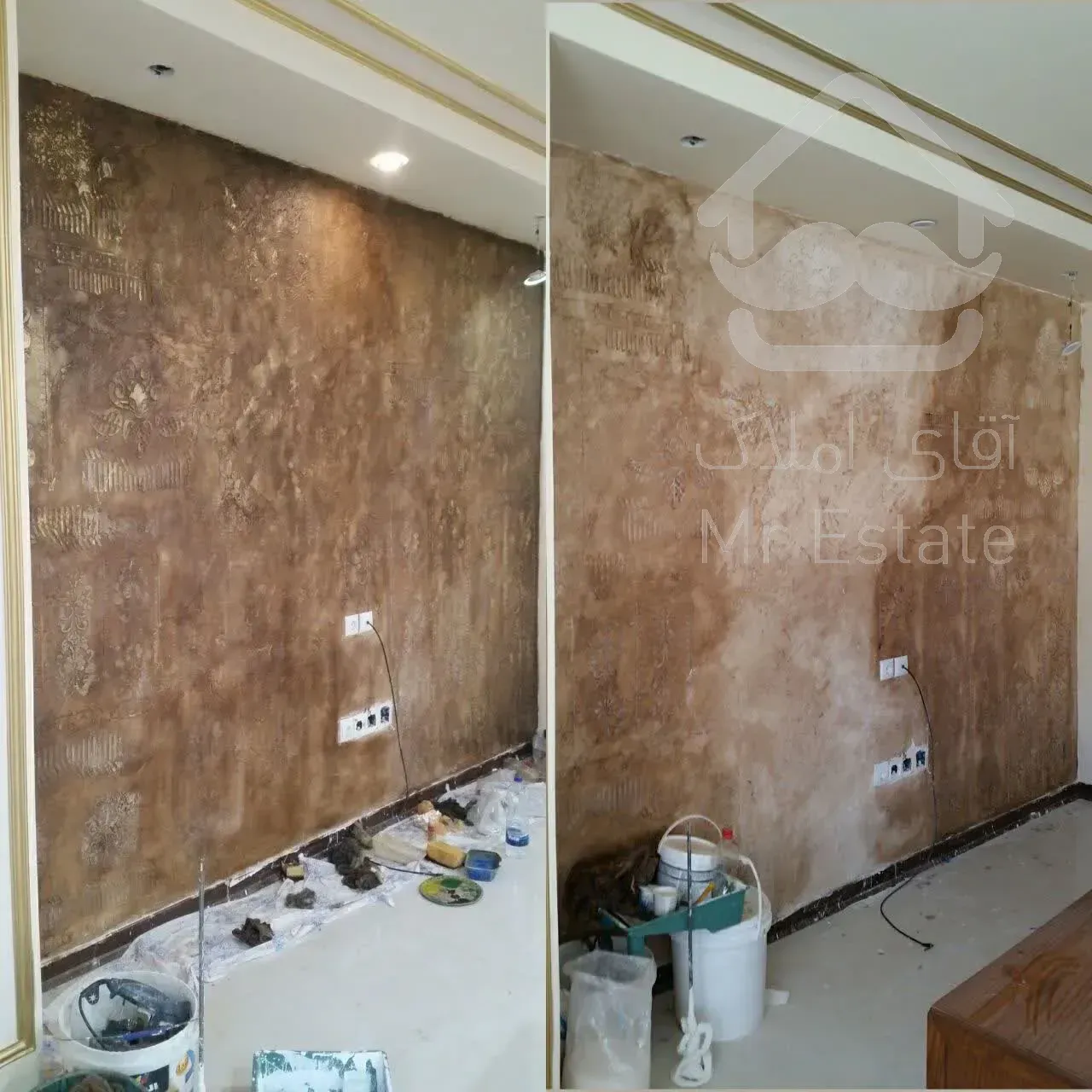 نقاشی تخصصی و ورق طلا