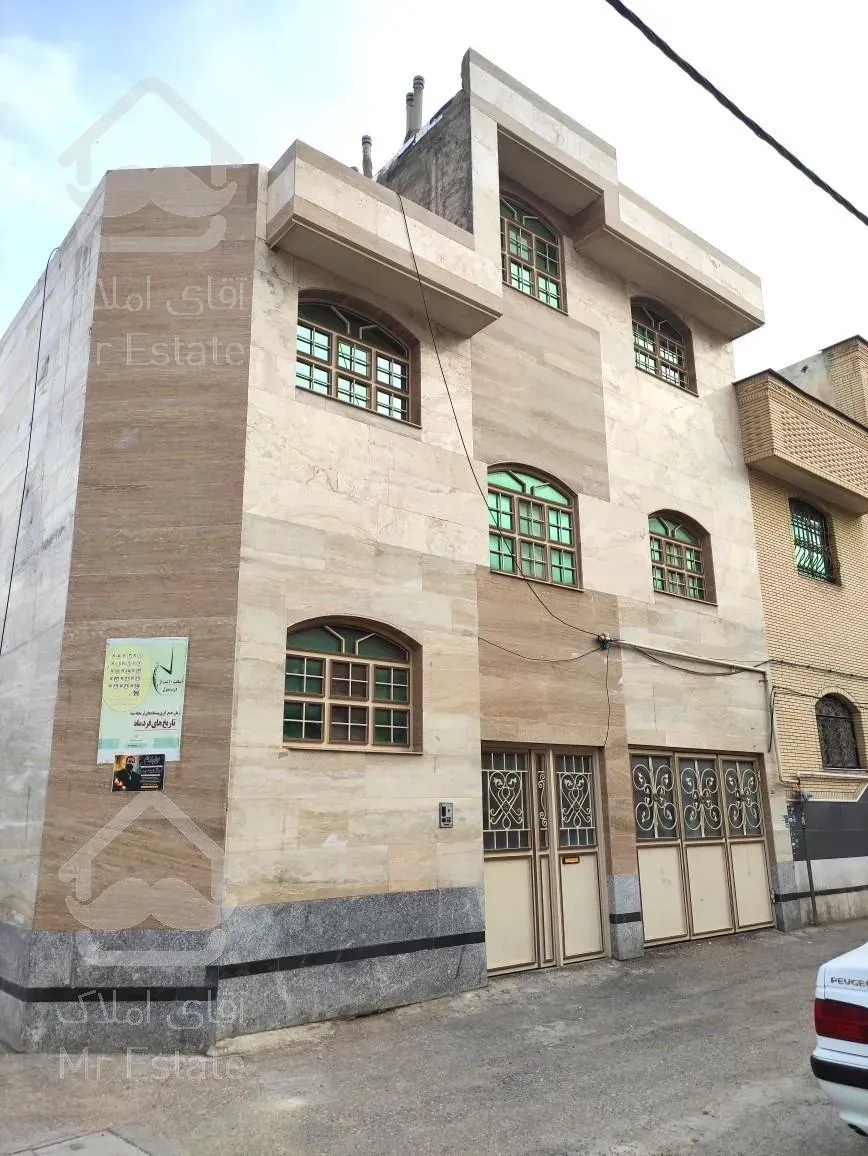 خانه دوطبقه ودو نبش260مترظریف بلوارفدک شهرک ولیعصر