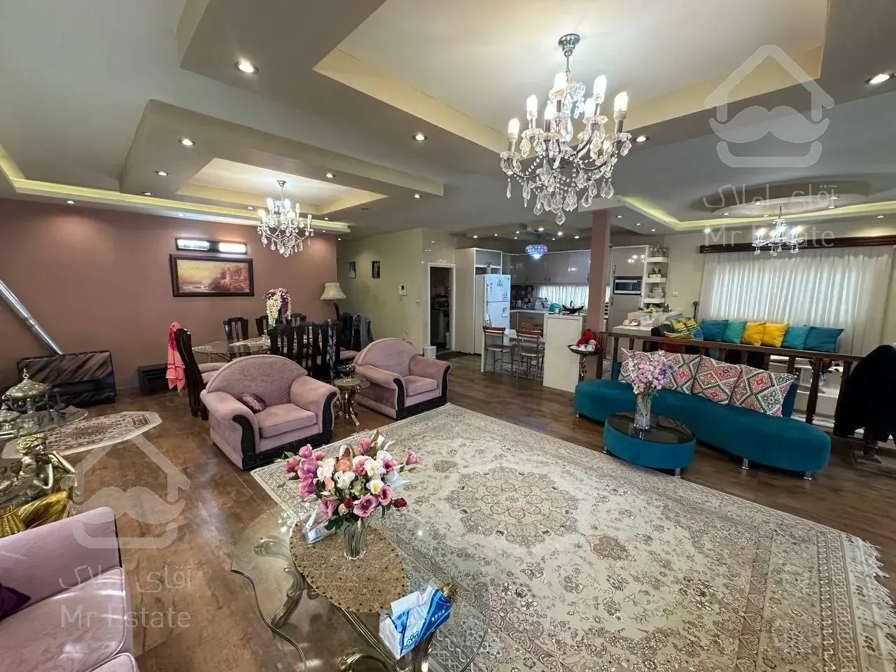 ۴۰۰مترویلا باغ فلت خوش نقشه و مدرن