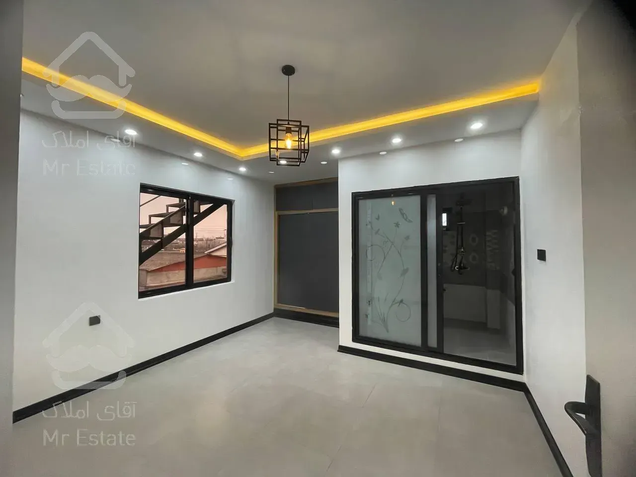 ویلادوبلکس نما مدرن/روفگاردن ویو ابدی و دلباز