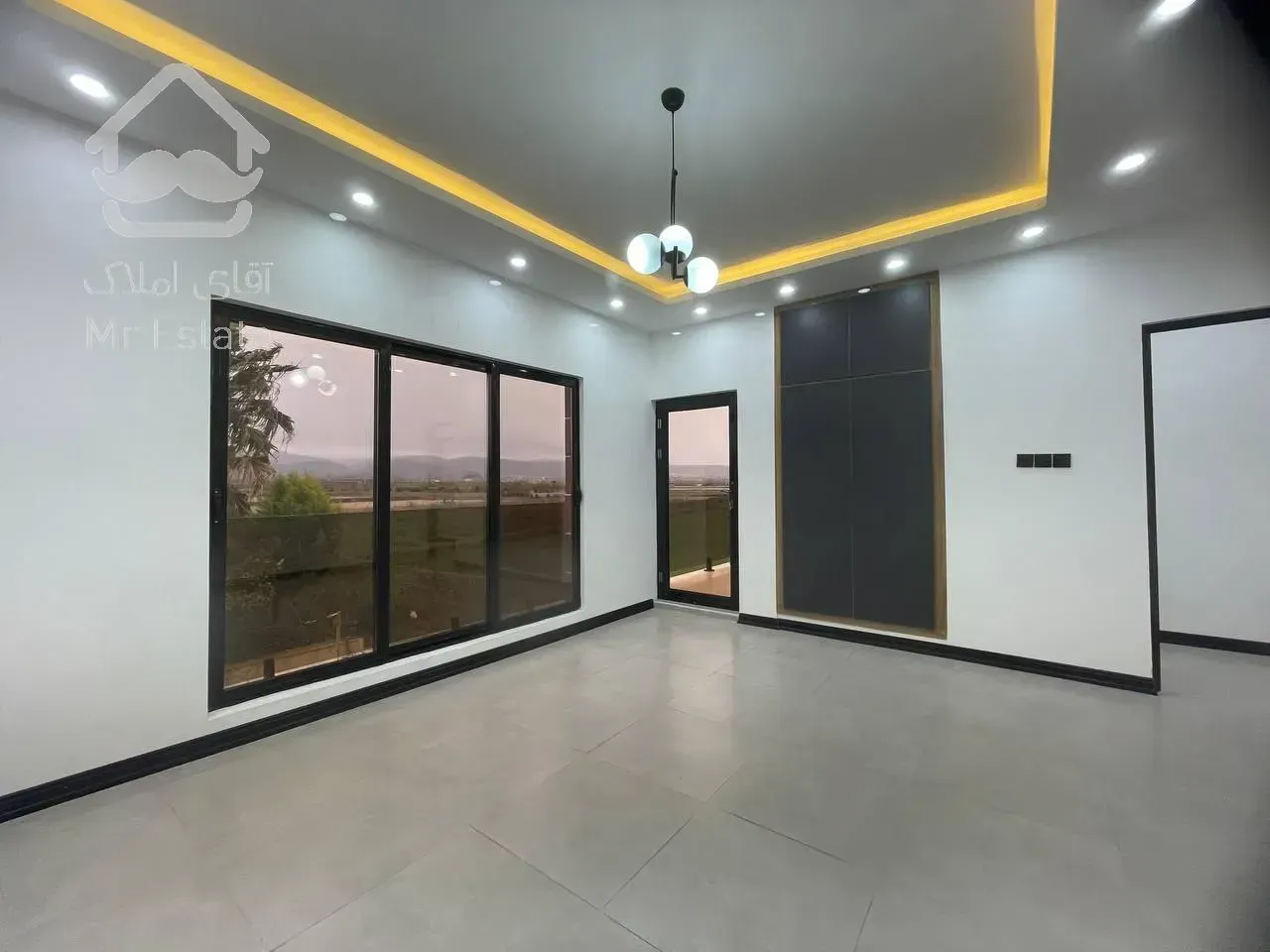 ویلادوبلکس نما مدرن/روفگاردن ویو ابدی و دلباز