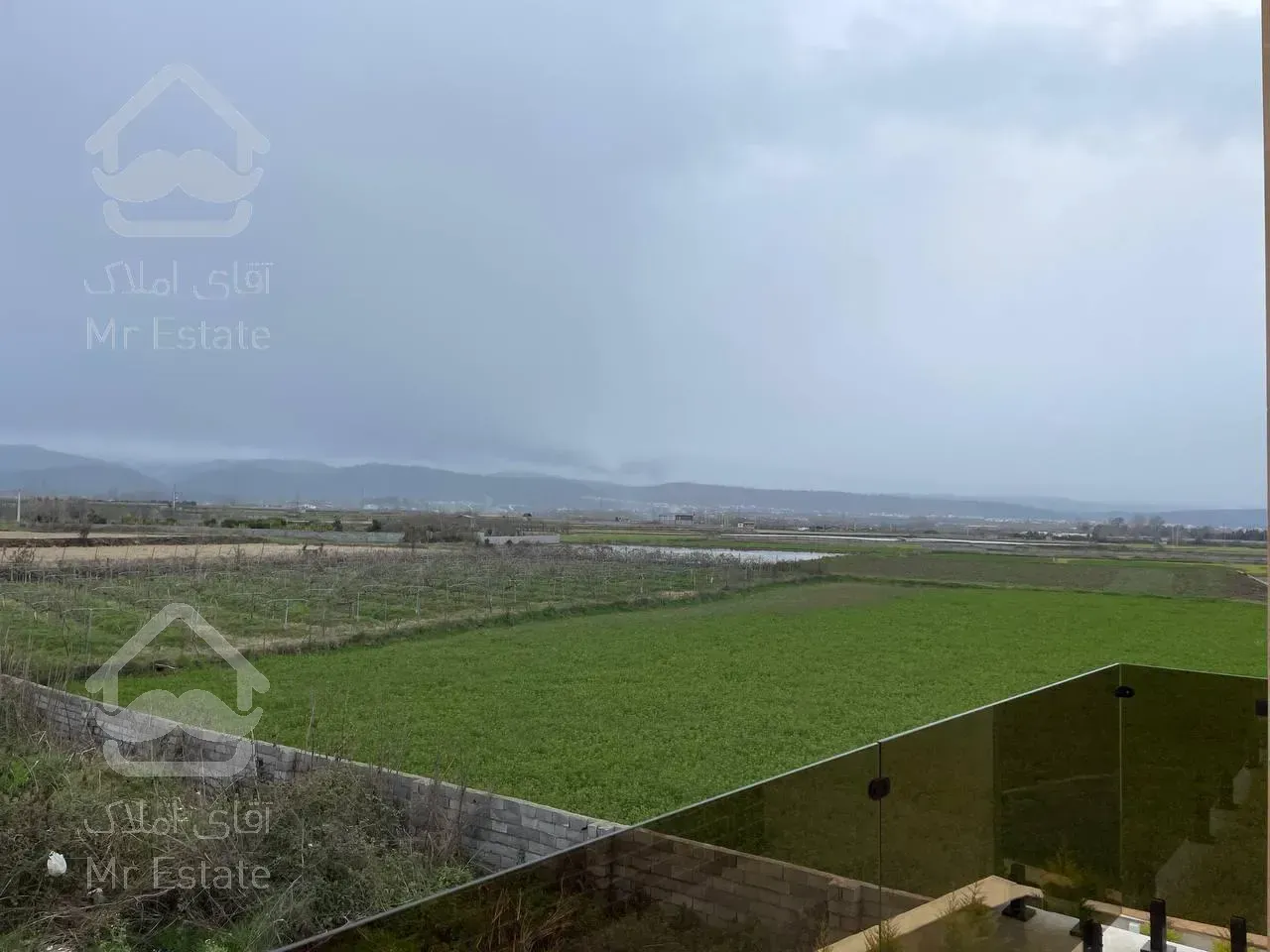 ویلادوبلکس نما مدرن/روفگاردن ویو ابدی و دلباز