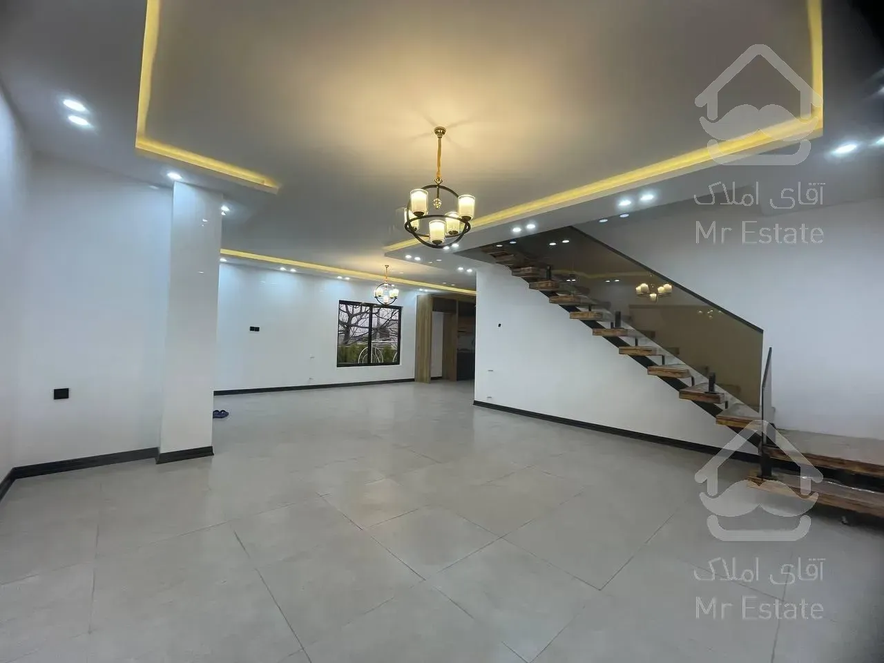 ویلادوبلکس نما مدرن/روفگاردن ویو ابدی و دلباز