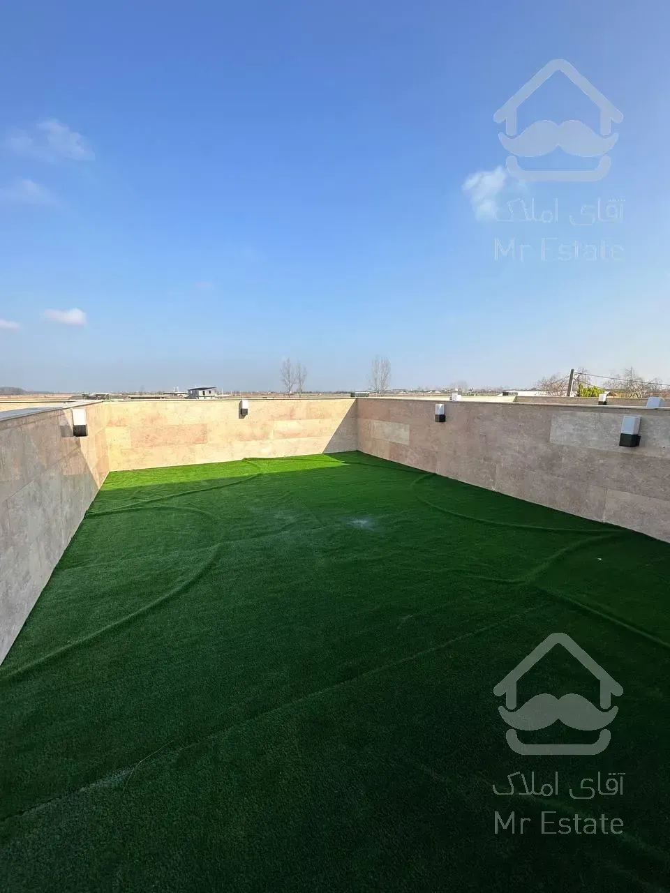 ویلا نوساز مدرن با شاهنشین دنج و ویودار