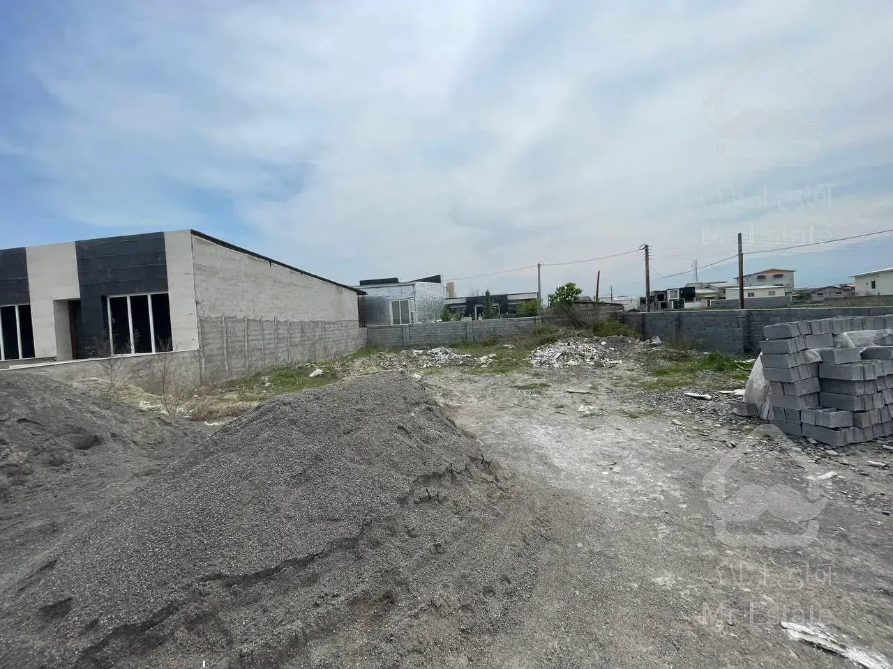 ویلا نیمه سازه/فوندانسیون زده شده/منطقه جاده دریا