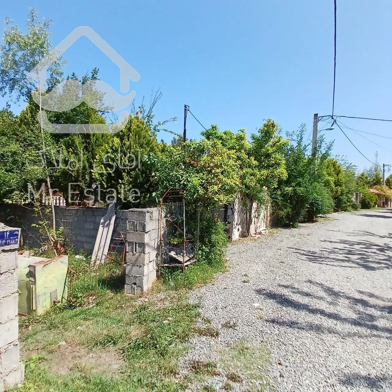 فروش زمین ۴۱۷ متری داخل بافت مسکونی شهرکی