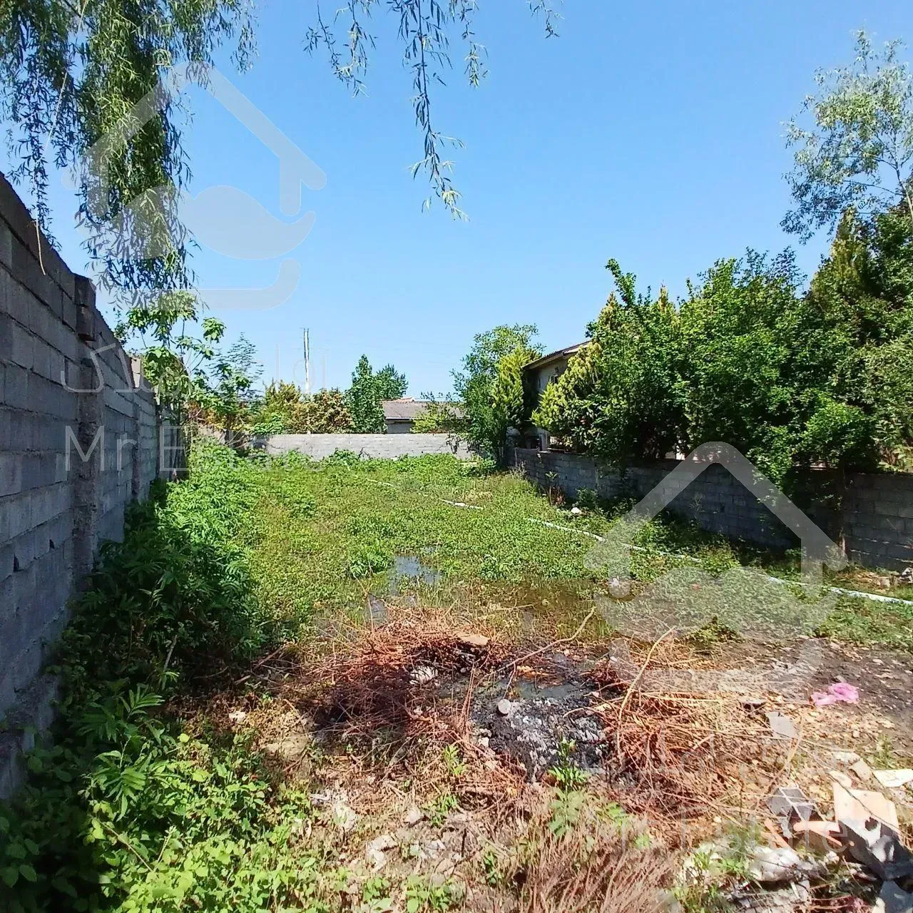 فروش زمین ۴۱۷ متری داخل بافت مسکونی شهرکی