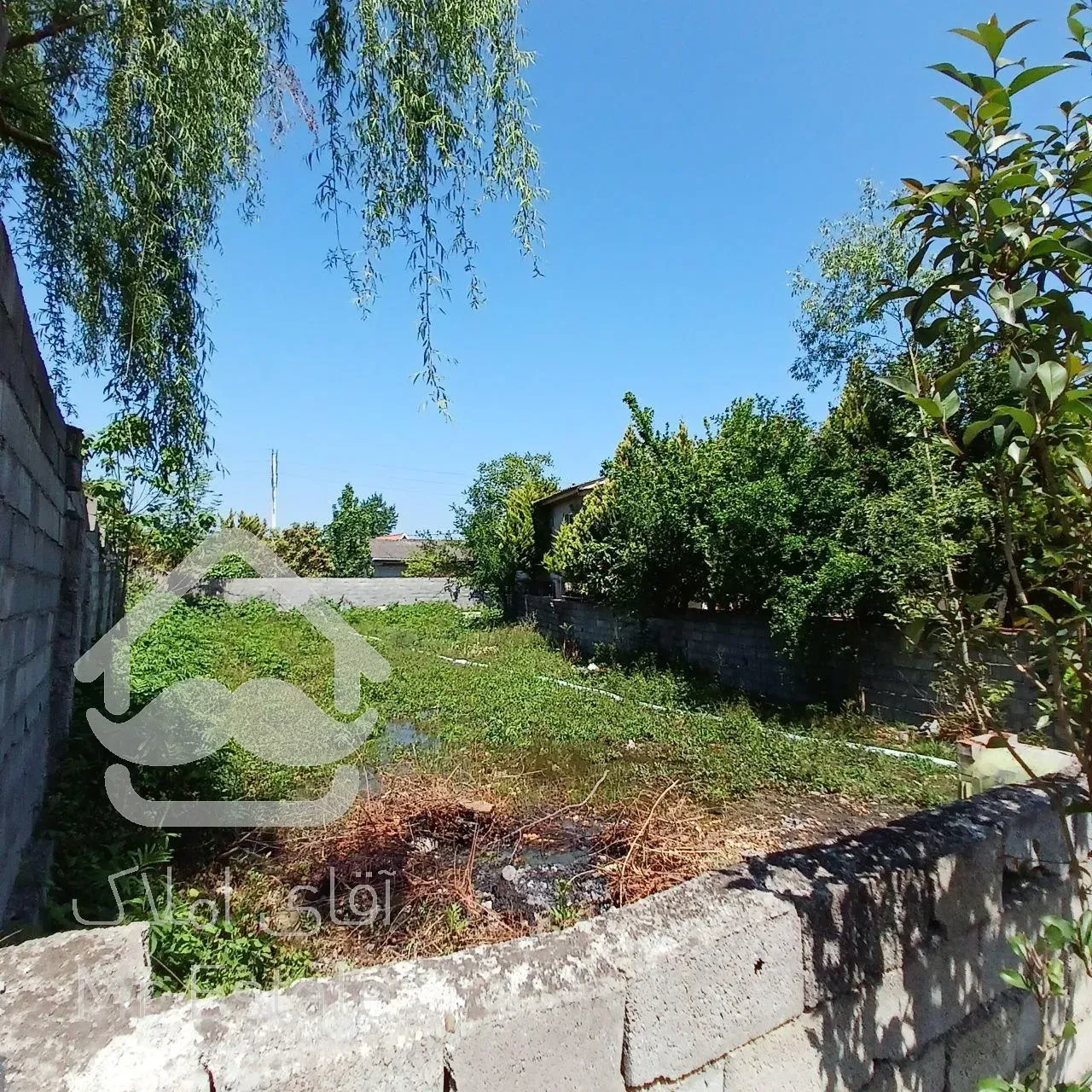 فروش زمین ۴۱۷ متری داخل بافت مسکونی شهرکی