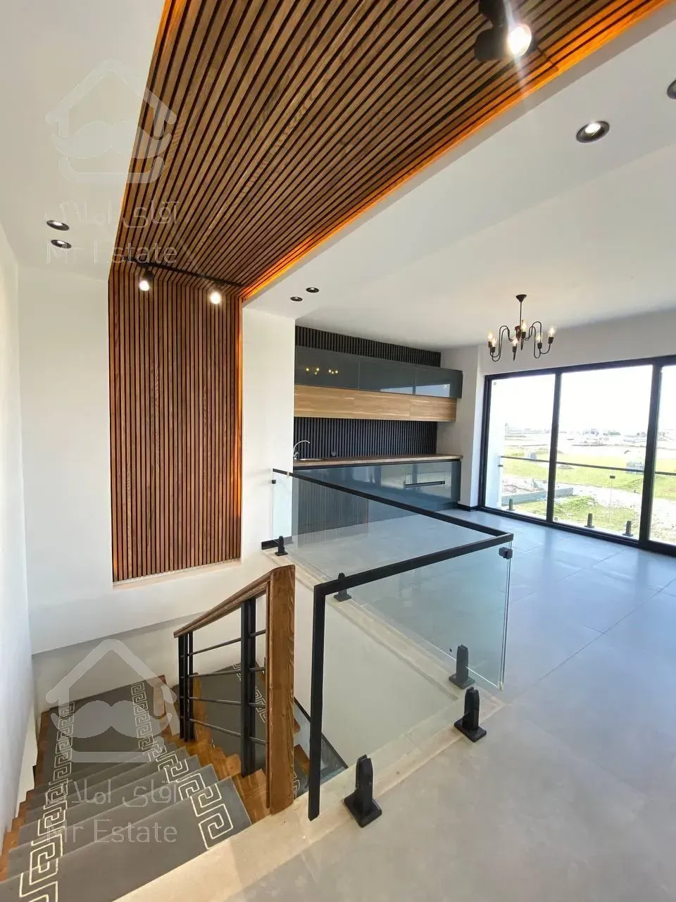 فروش ویلا دوبلکس نما مدرن منطقه چمستان