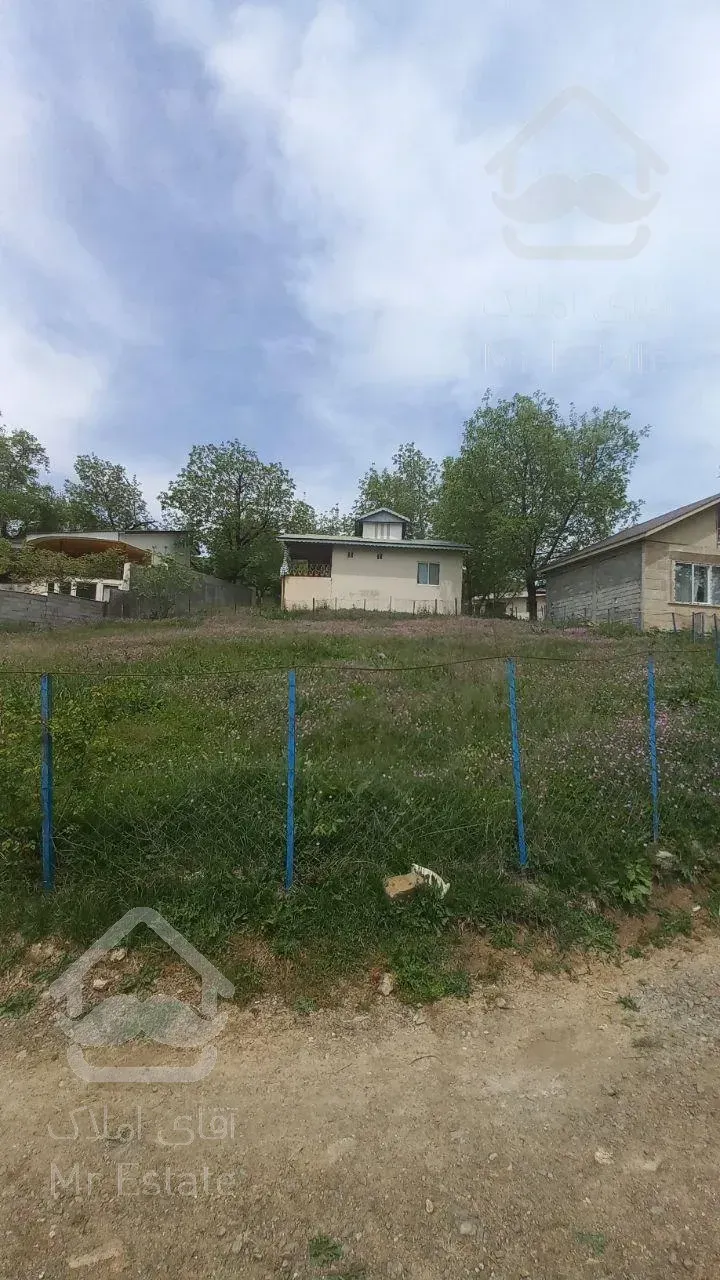 ۶۰۰متر زمین سند تک برگ/با چشم انداز ابدی