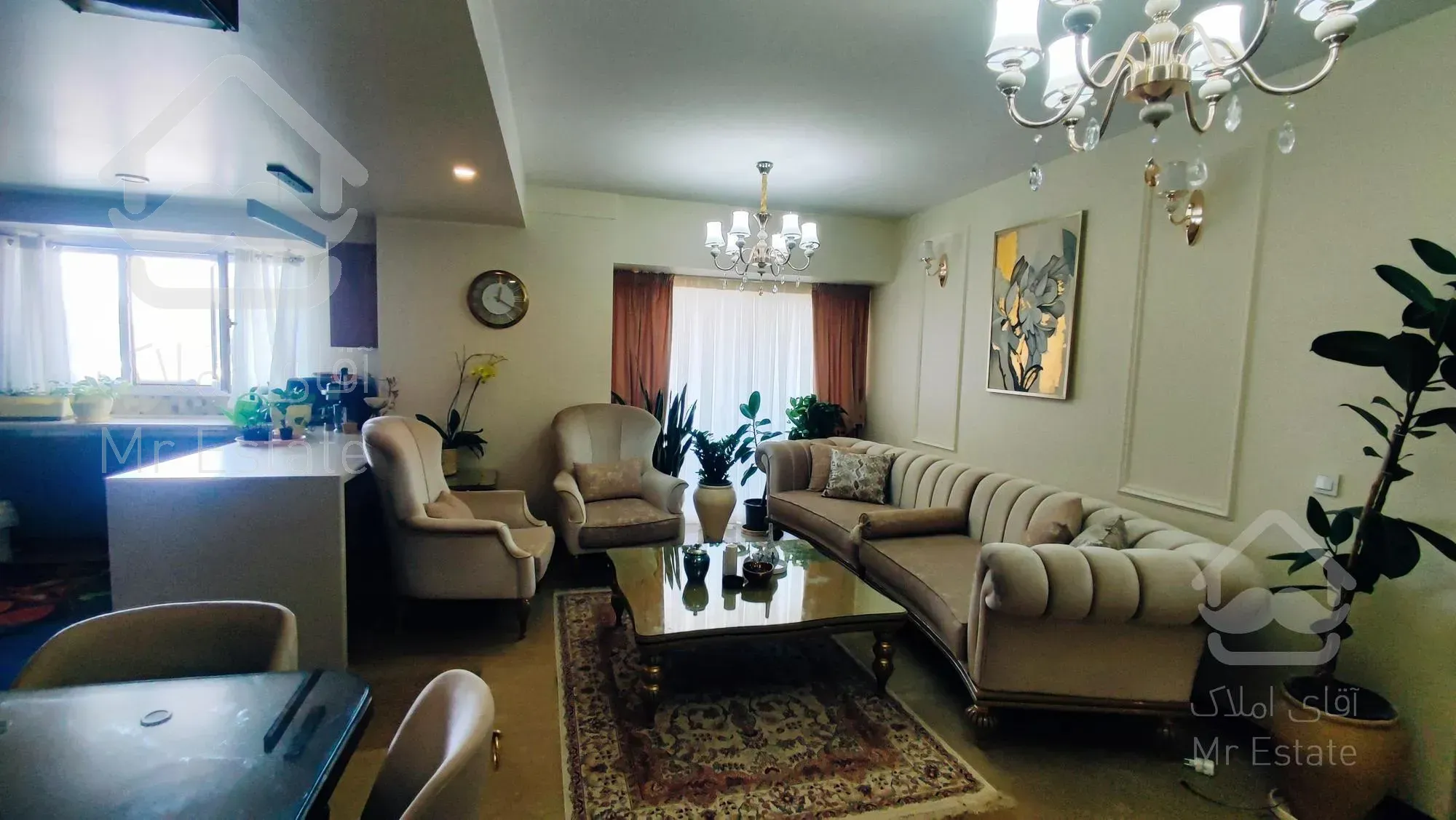 رهن و اجاره واحد ۱۲۷ متری خوش نقشه با تراس بزرگ