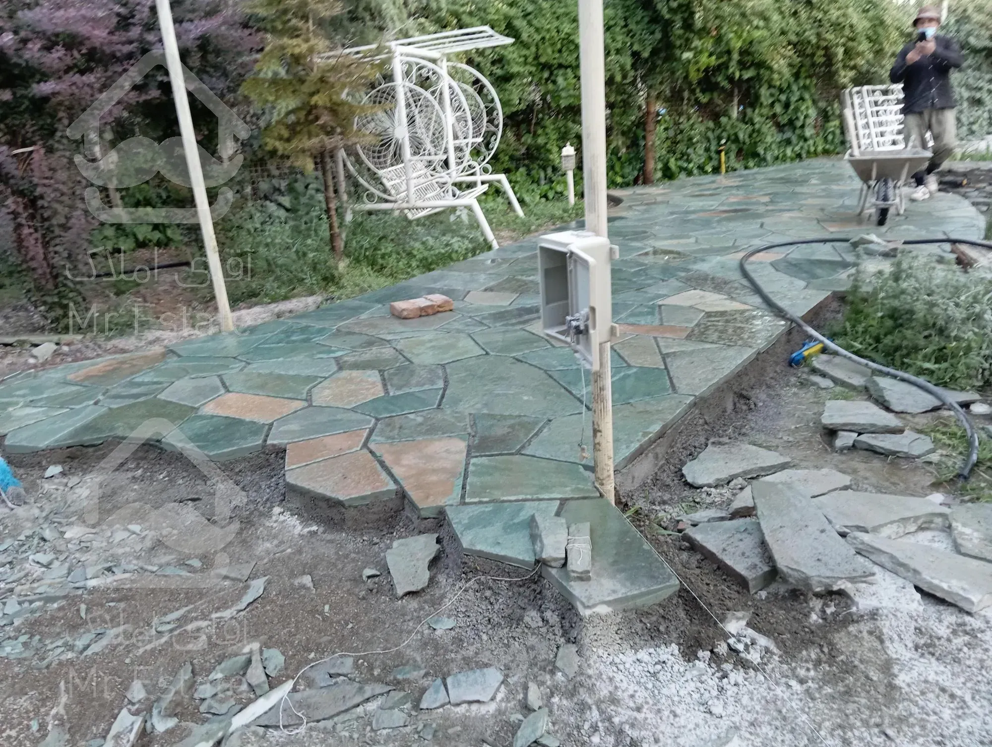 اجرای سنگ نما سنگ کف سازی رشیدی در تهران دماوند