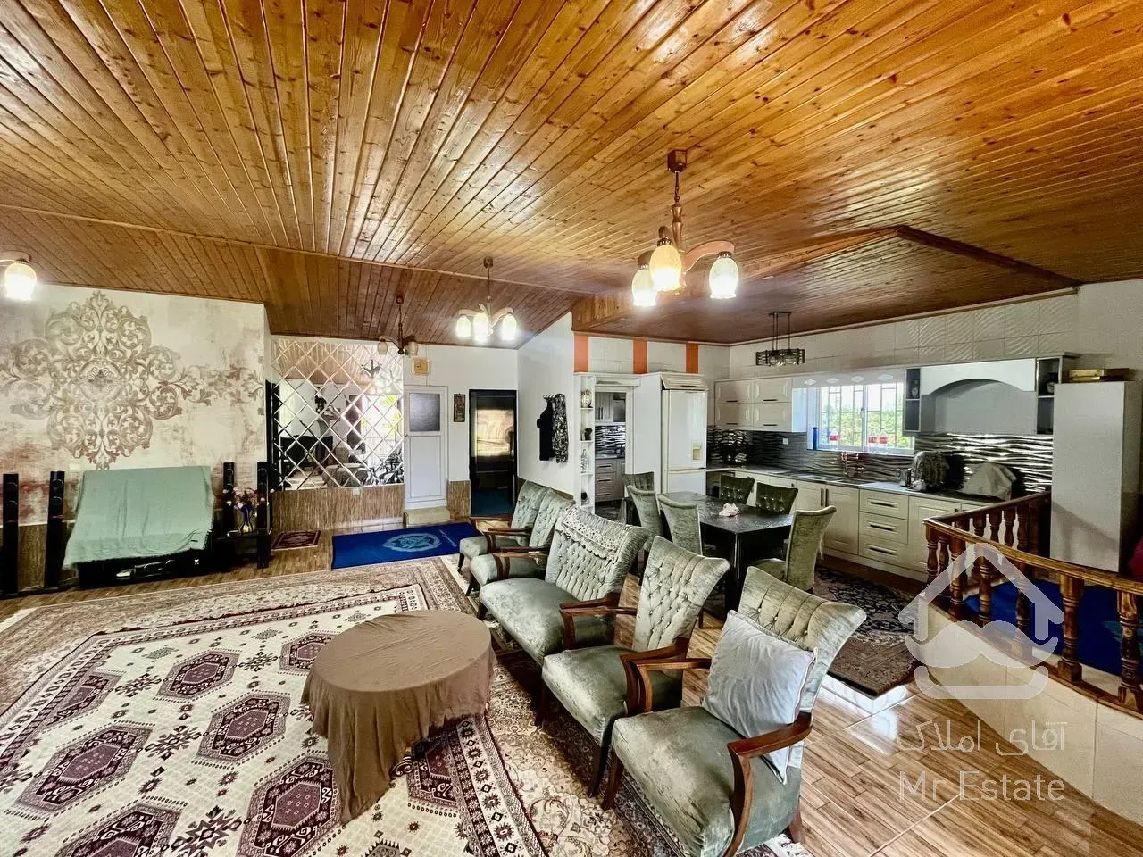 ویلاباغ 500متری مبله شهرکی دنج