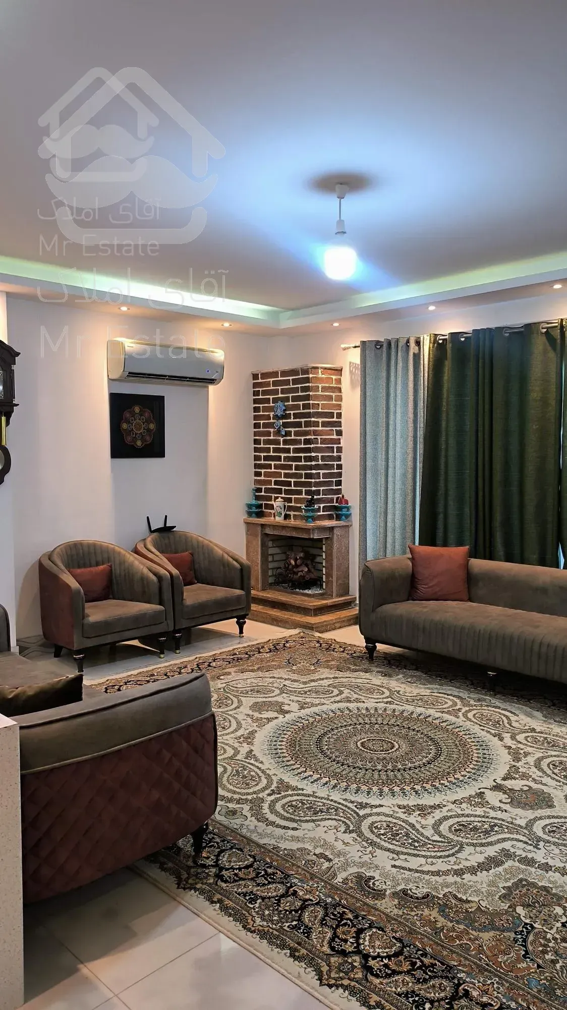 ویلا نوساز با محوطه ۴۰۰ متر/ همراه با تمام اثاثیه موجود...