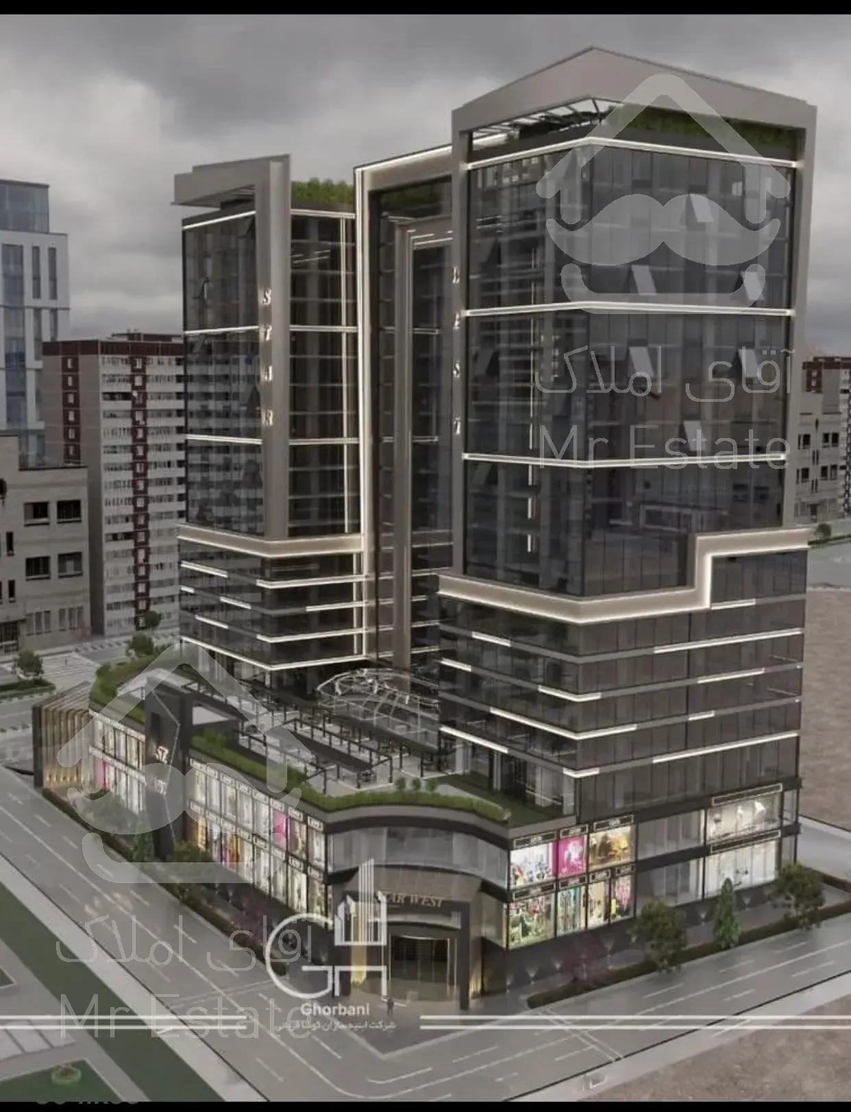 پیش فروش ۶۰ متر تجاری دادمان شهرک غرب