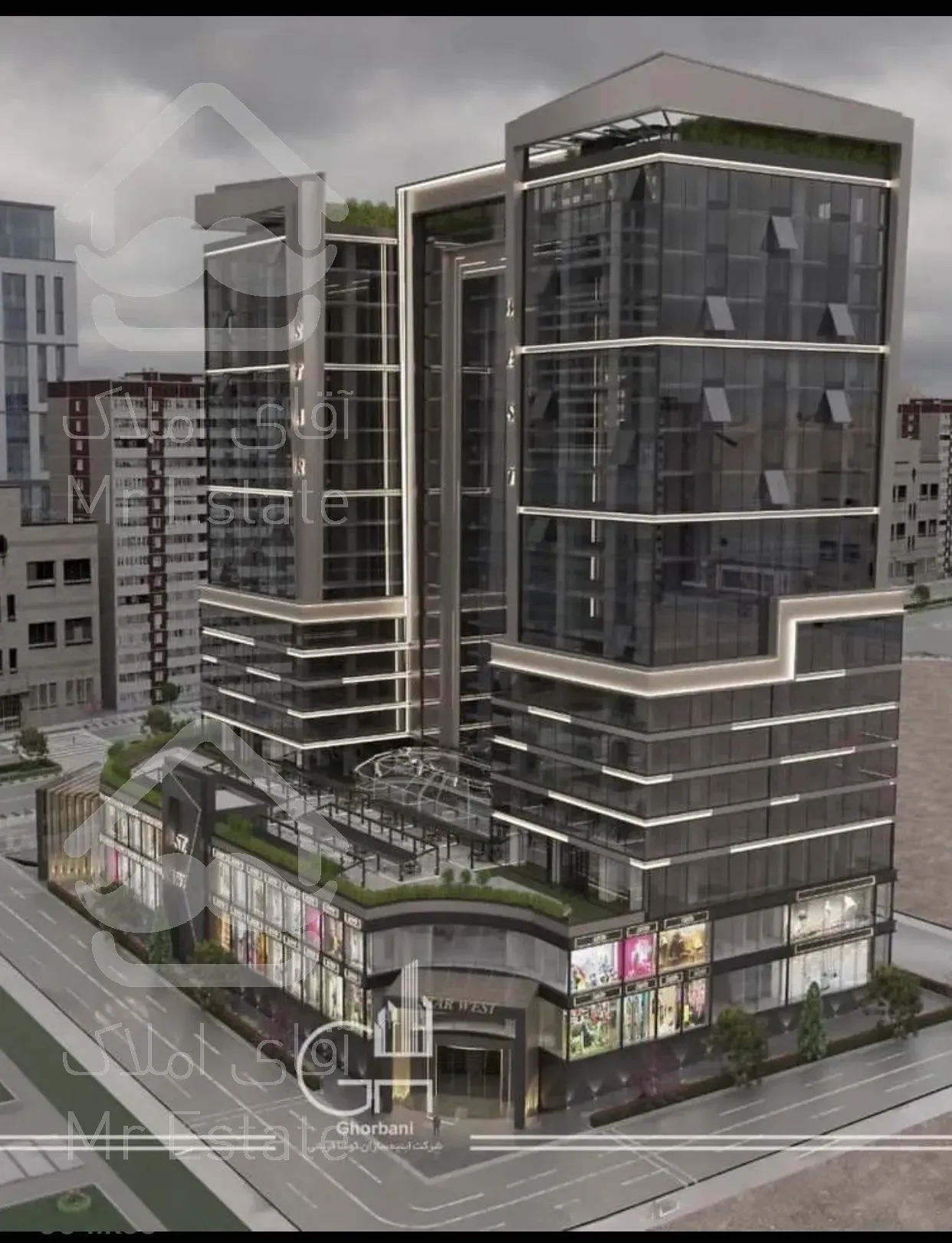 پیش فروش 300 متر سند اداری شهرک غرب دادمان