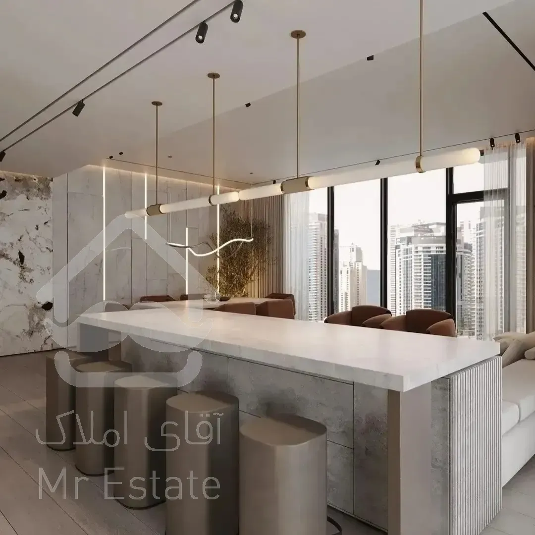 ۱۳۰متر ۳خواب مدرن فول مشاعات سعادت آباد