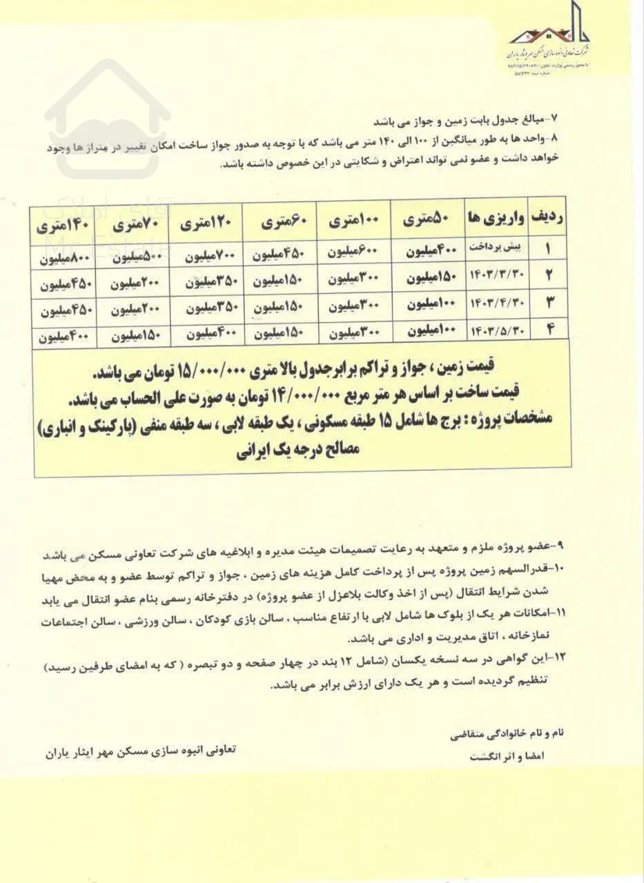 فروش واحدهای 100 متری بزرگترین پروژه مسکونی غرب تهران کاملا هوشمند. چیتگر تهران