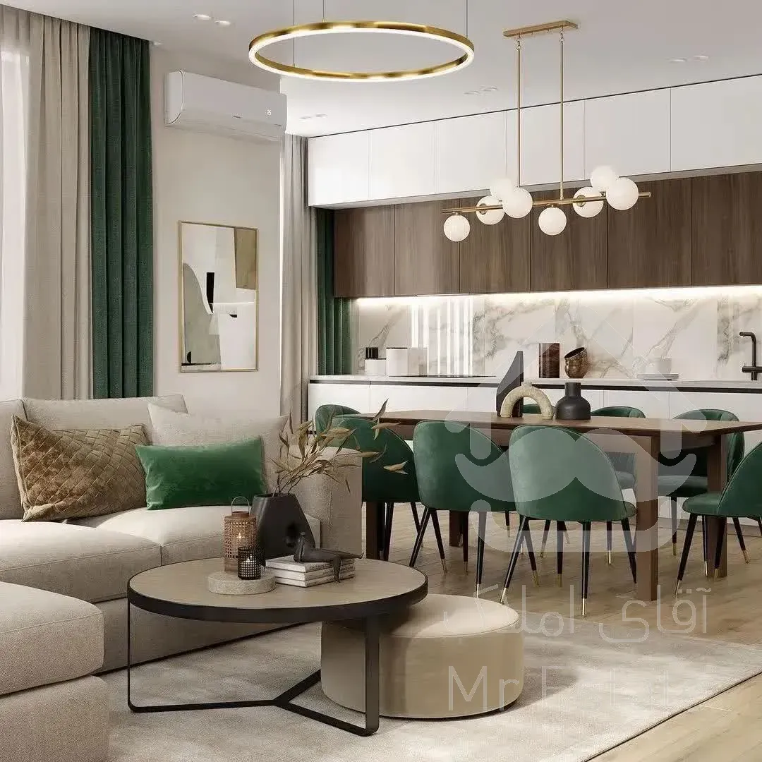 پیش فروش واحدهای هوشمند وام دار 100متری دریاچه چیتگر