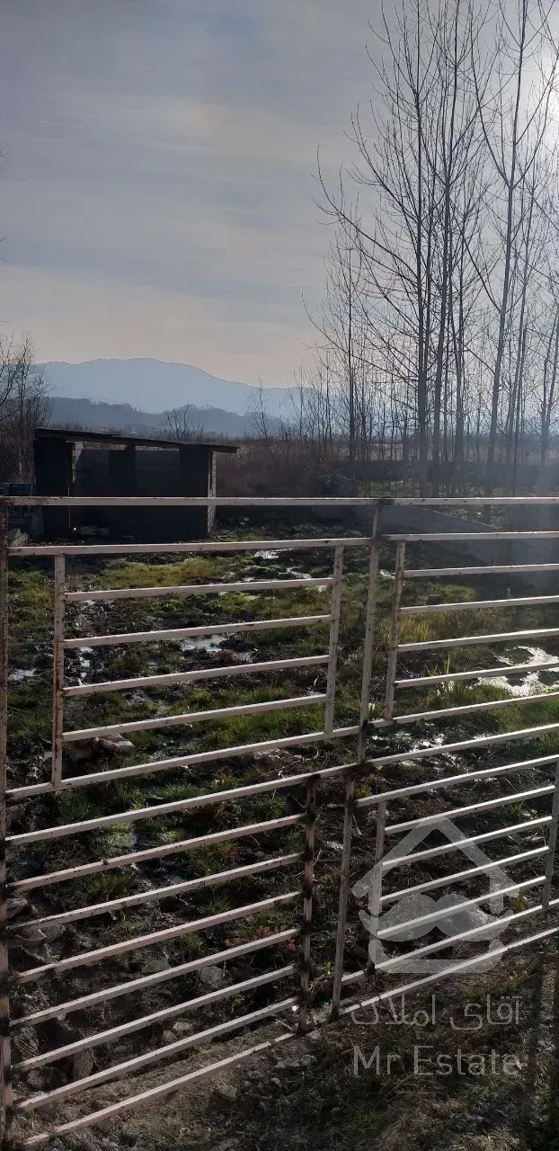 فروش زمین 230 متری مسکونی در لاهیجان (کوی زمانی) – سند تک‌برگ، دور دیوار