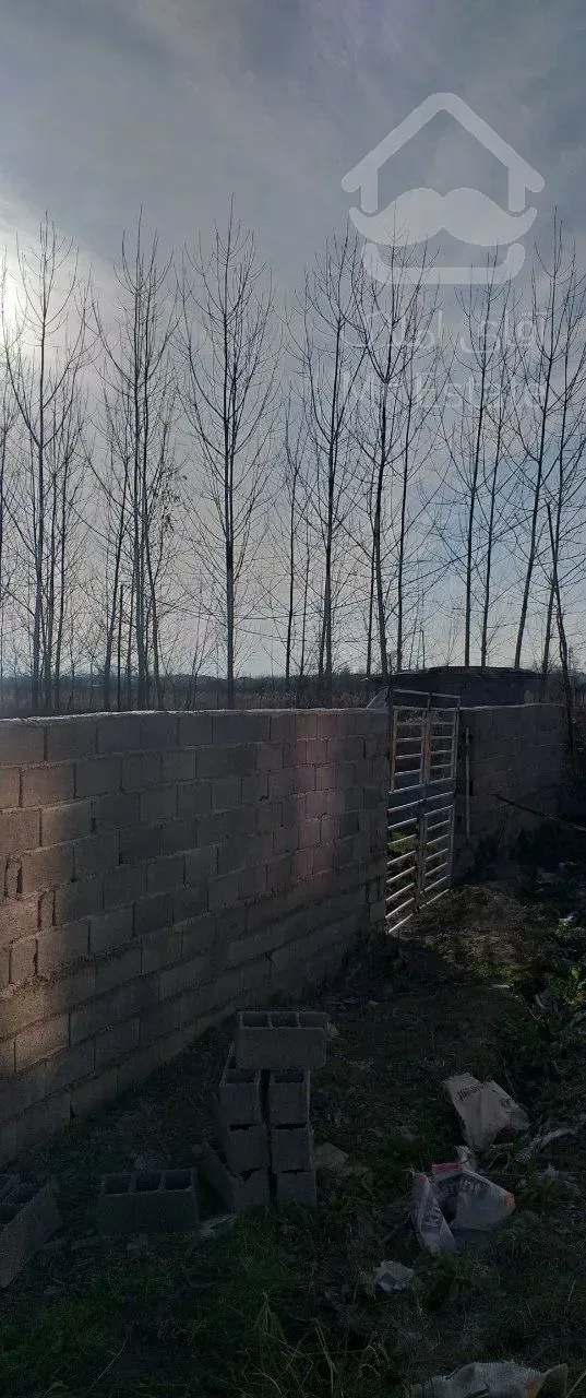 فروش زمین 230 متری مسکونی در لاهیجان (کوی زمانی) – سند تک‌برگ، دور دیوار