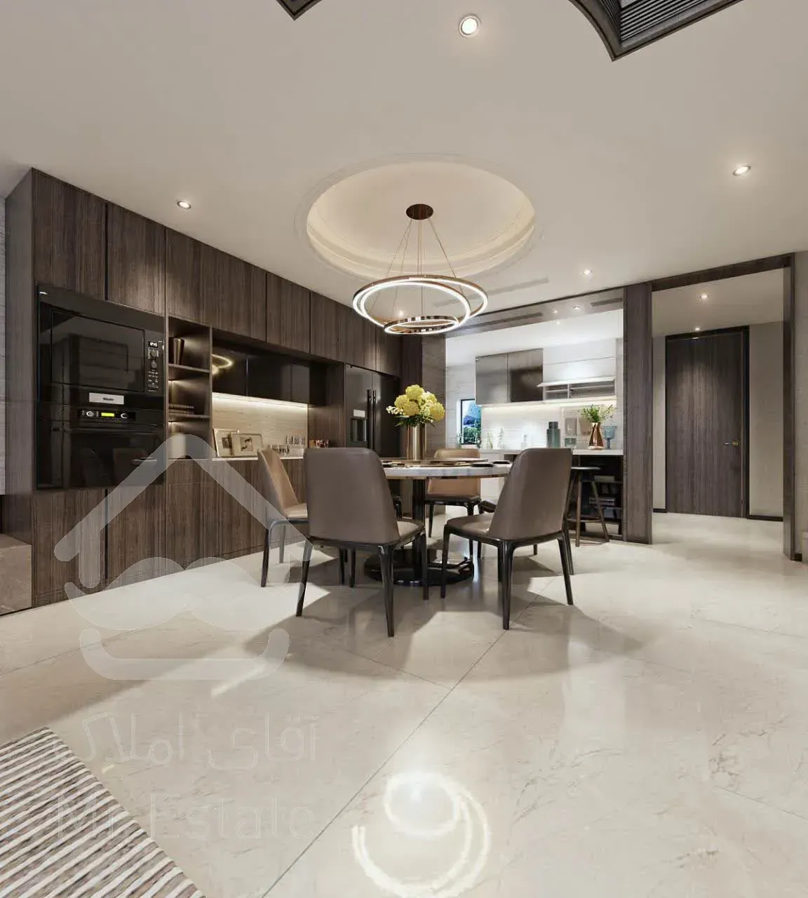 فروش اقساطی واحدهای هوشمند مدرن 140متری دریاچه چیتگر  تهران