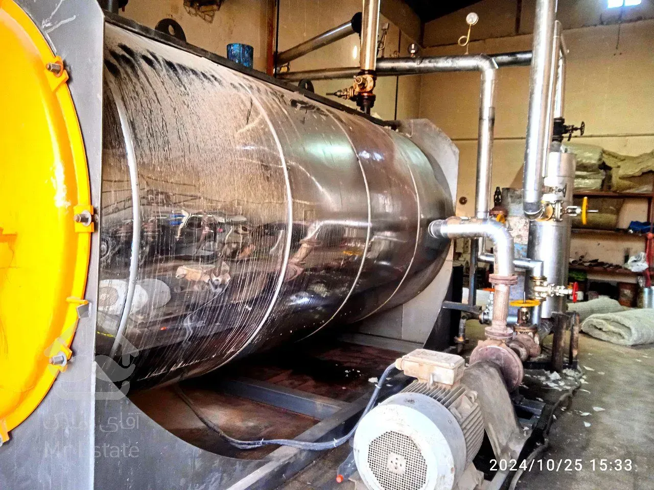 عایق کاری مخازن در کرج تهران تبریز رشت عایق کاری موتورخانه مخازن کانال لوله چیلر داک بویلر عایق‌بندی لوله